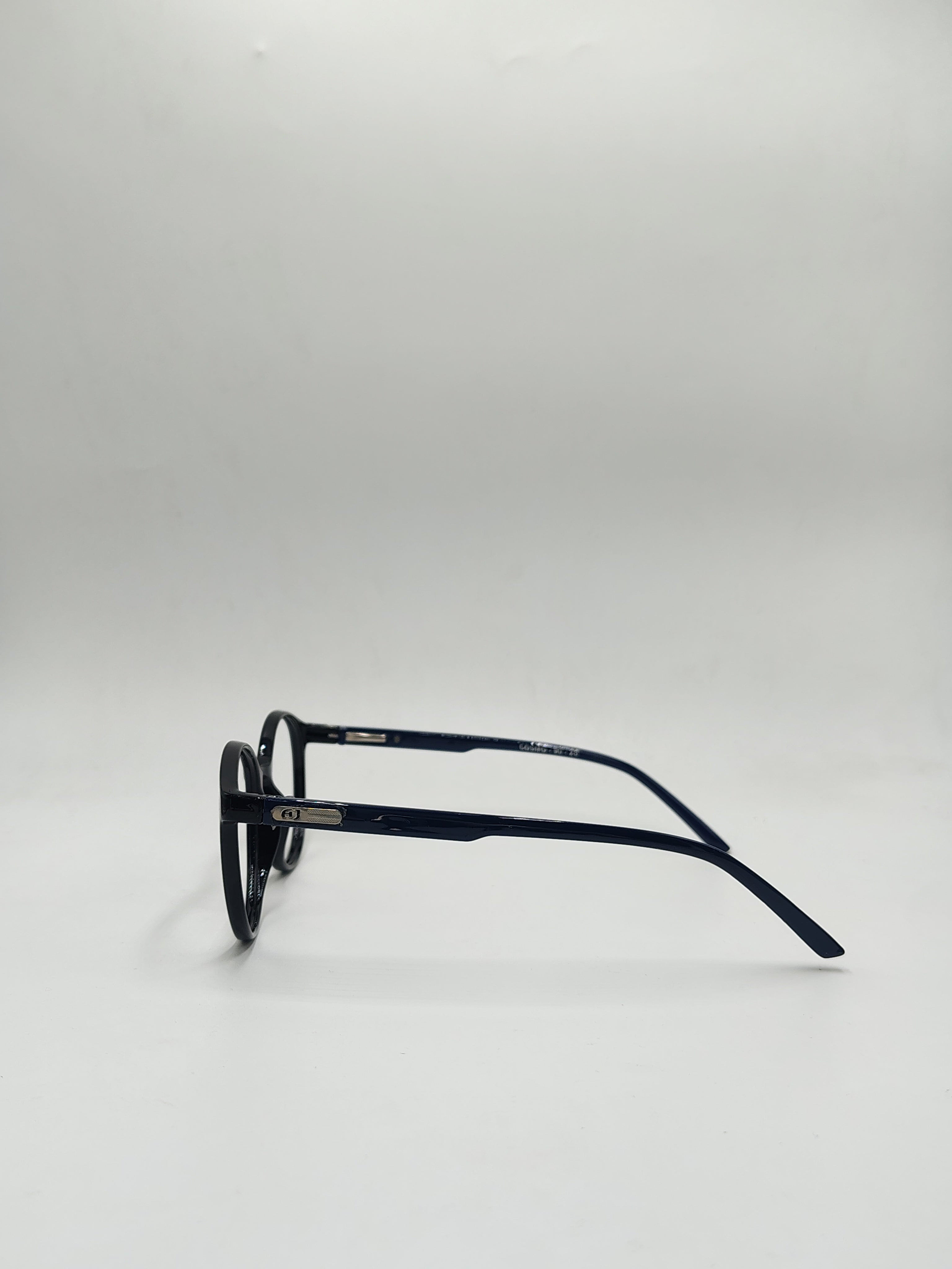 Cosmo Glossy Black And Blue Frame