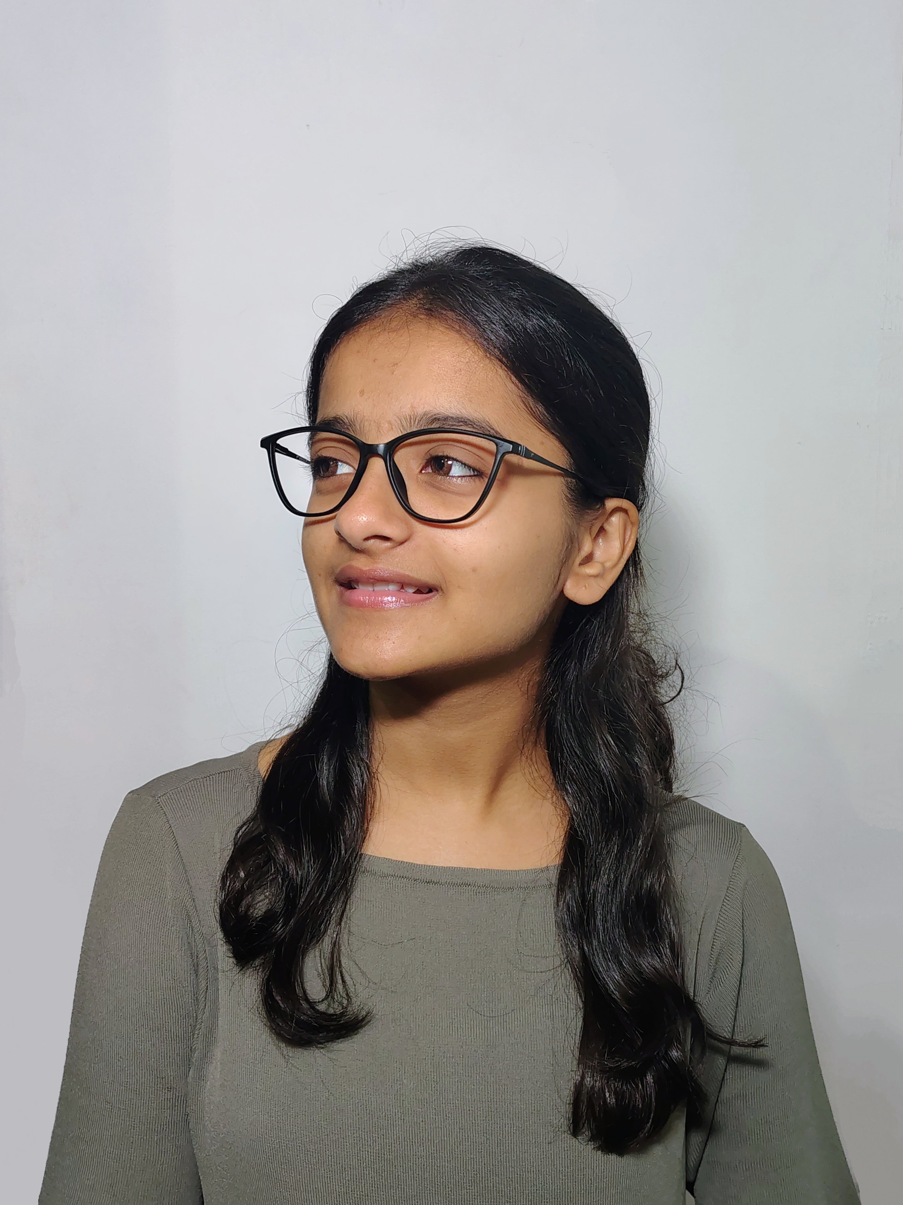 vision plus Cat Eye Matte Black Frame