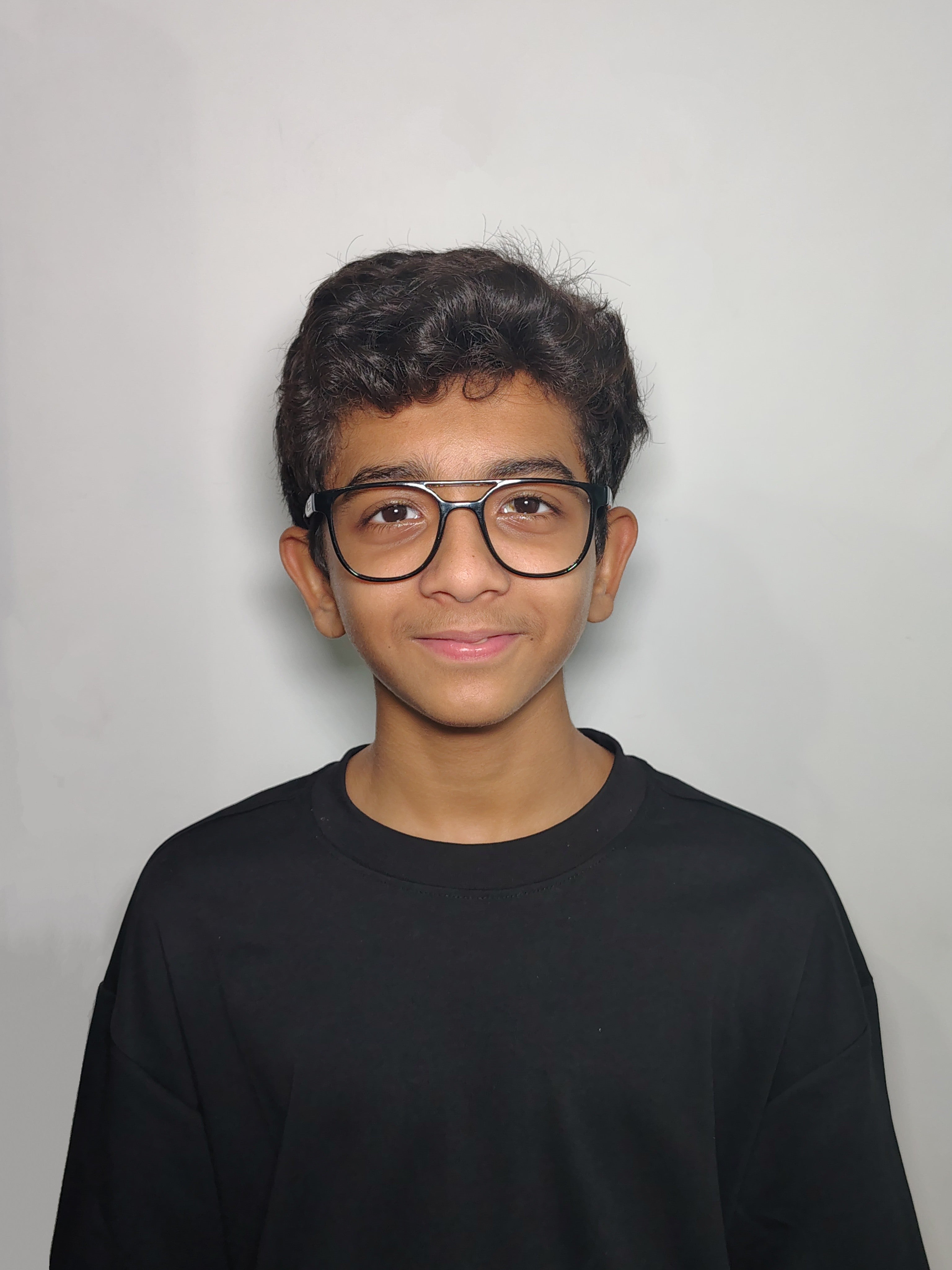 Attraction double Bar Glossy Black And Blue Frame