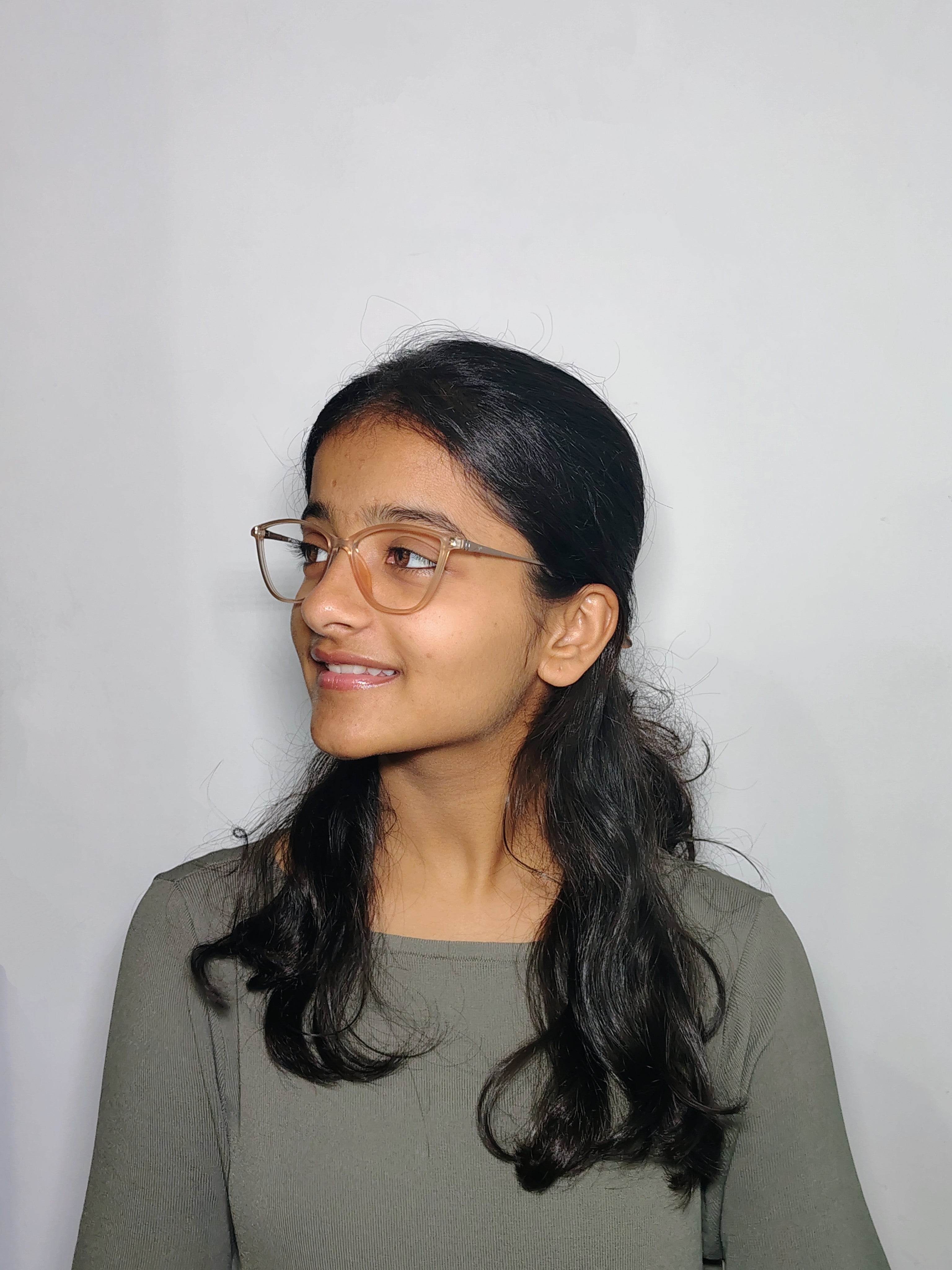 vision plus Cat Eye Matte Brown Frame