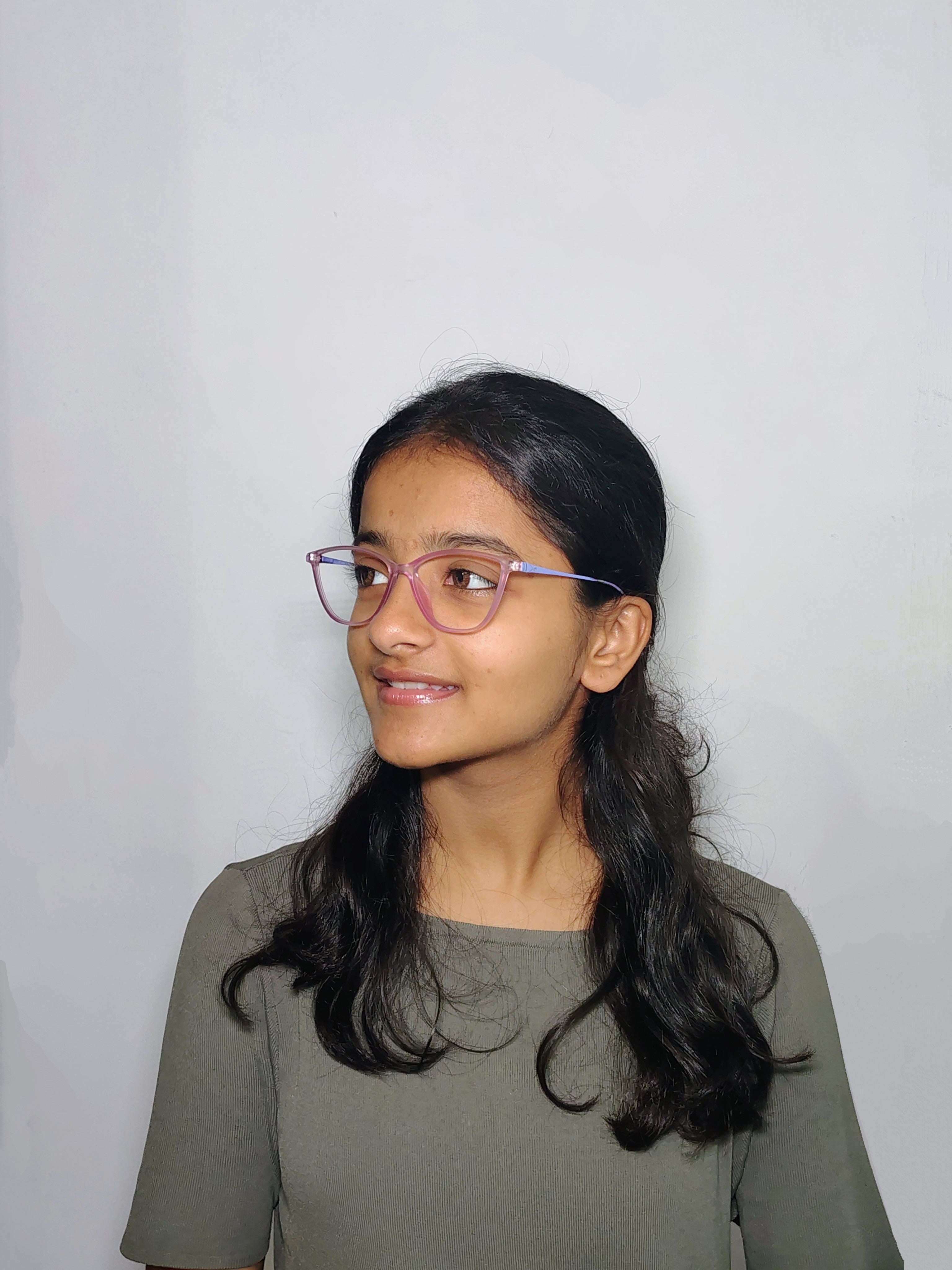 Cat Eye Matte Pink And Purple Frame