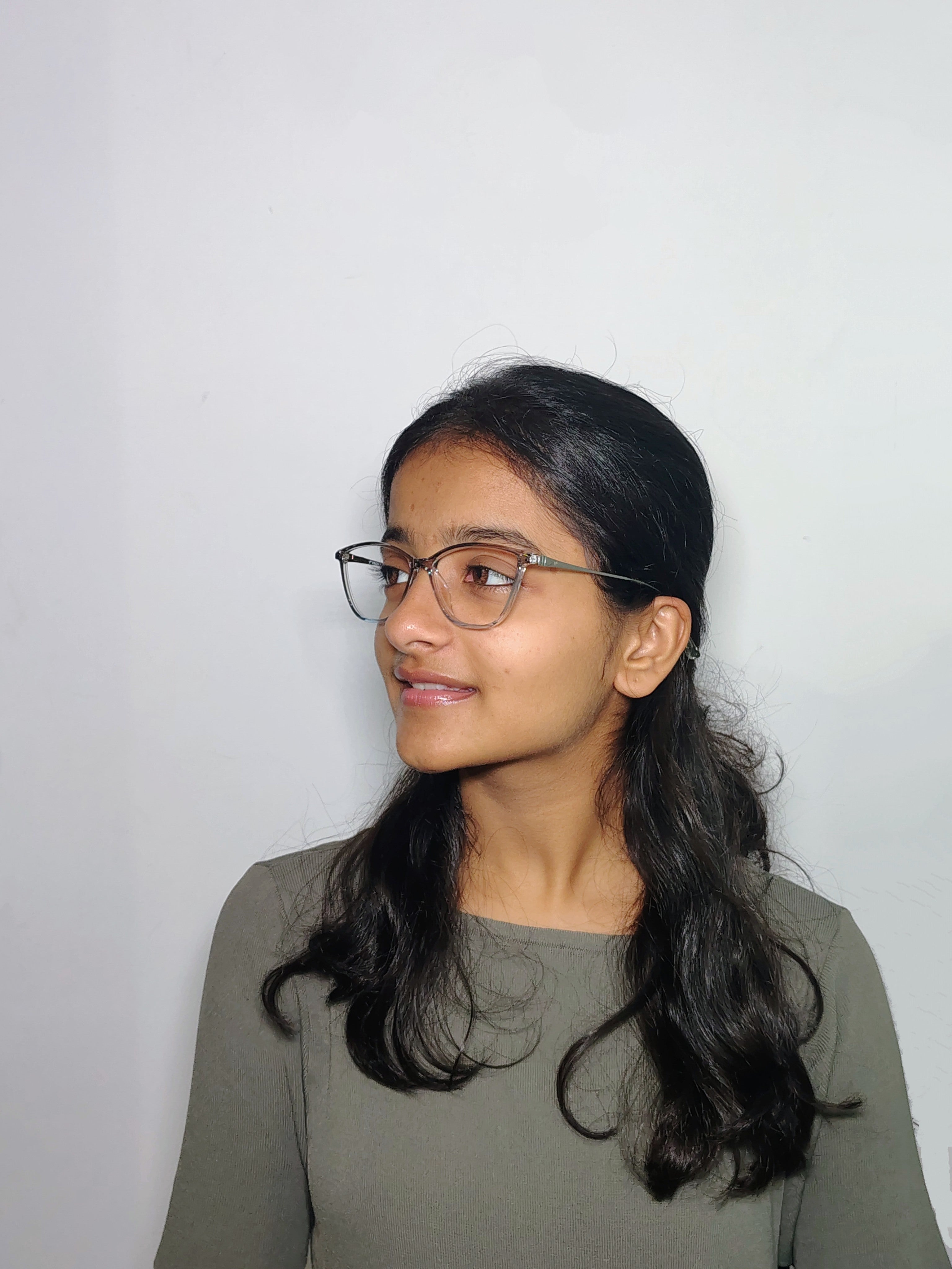 Vision plus Cat Eye Crystal Silver Frame