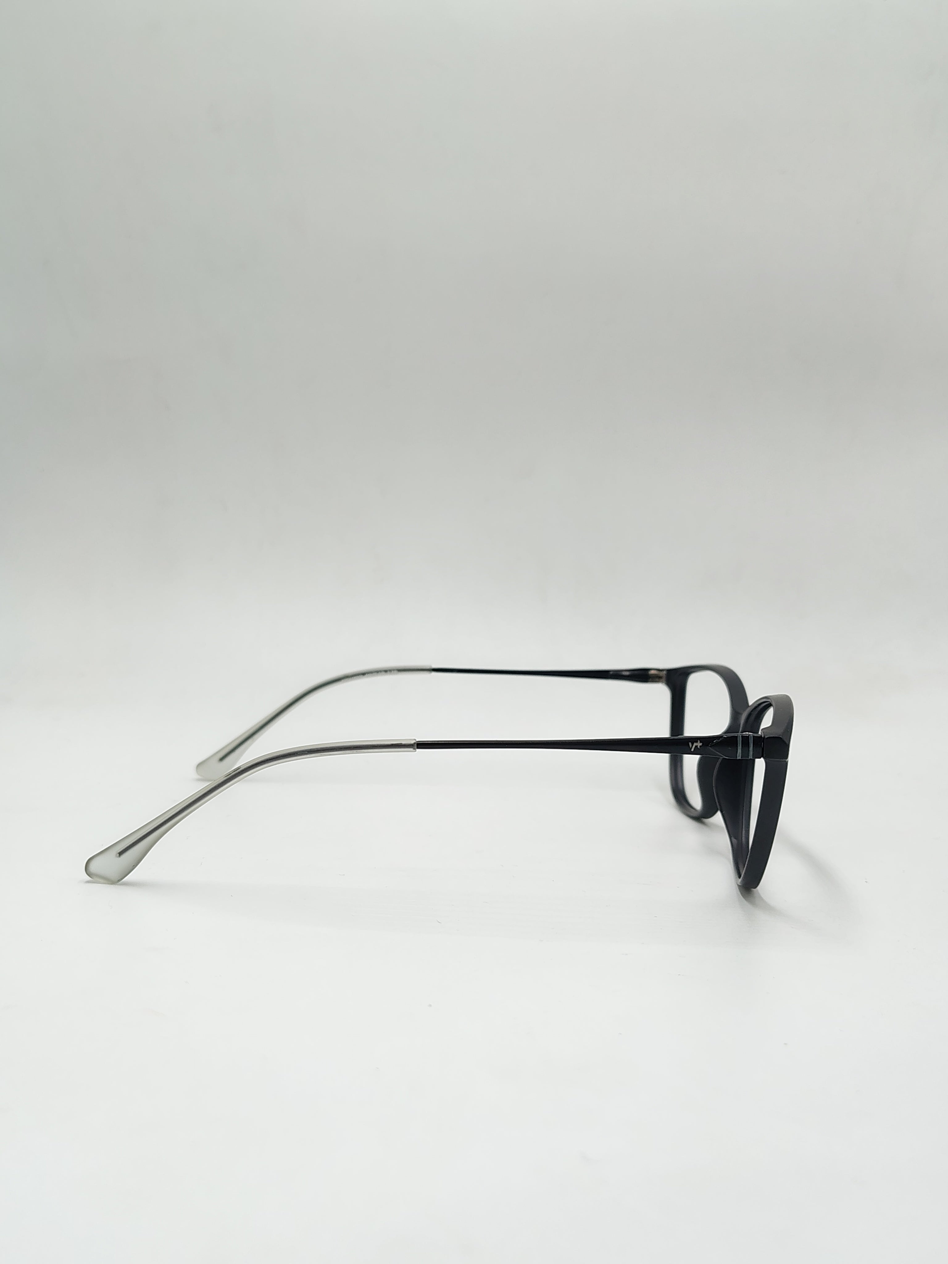 vision plus Cat Eye Matte Black Frame