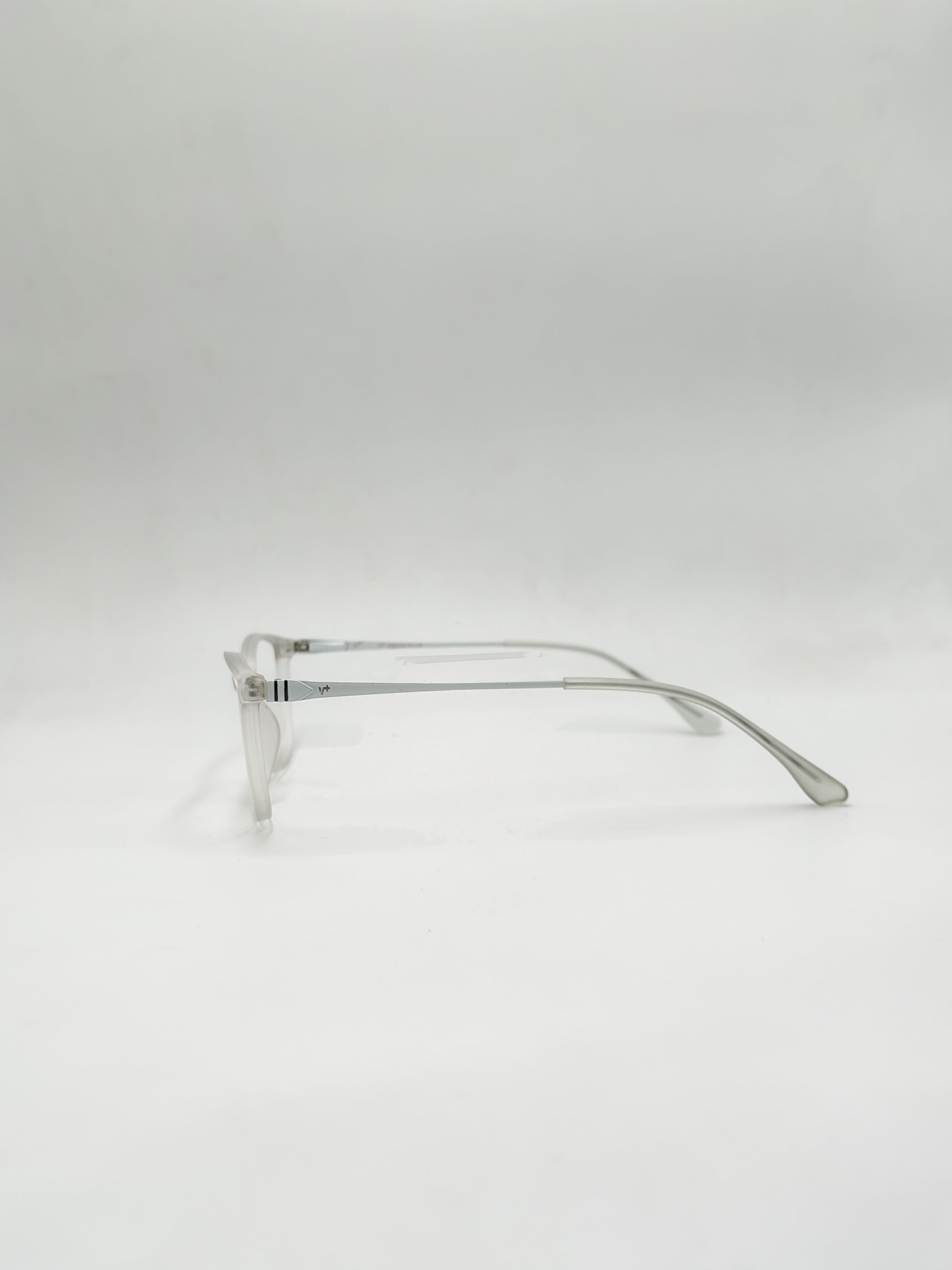 Cat Eye Matte White Frame