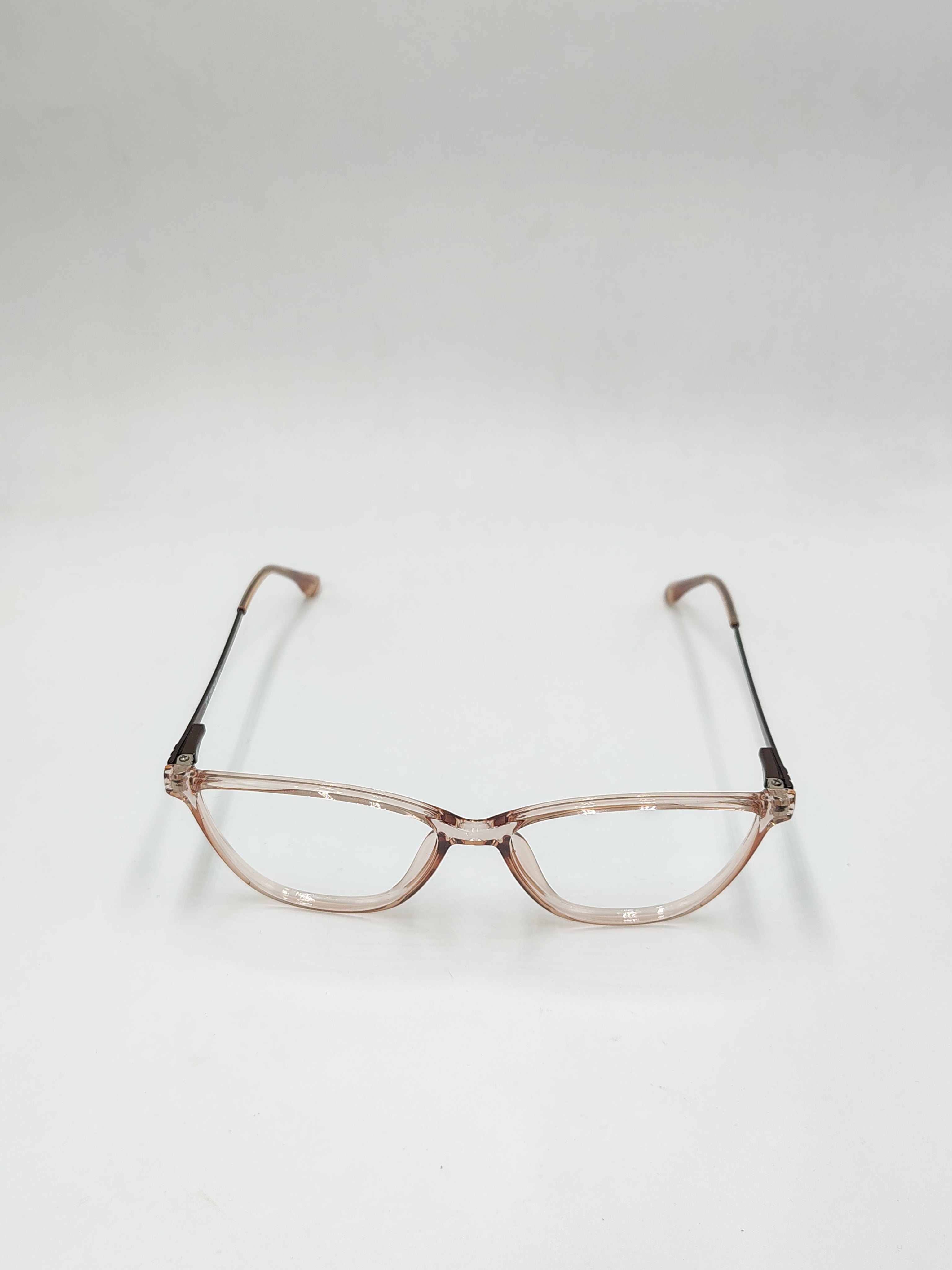 Vision plus Cat Eye Crystal Brown Frame