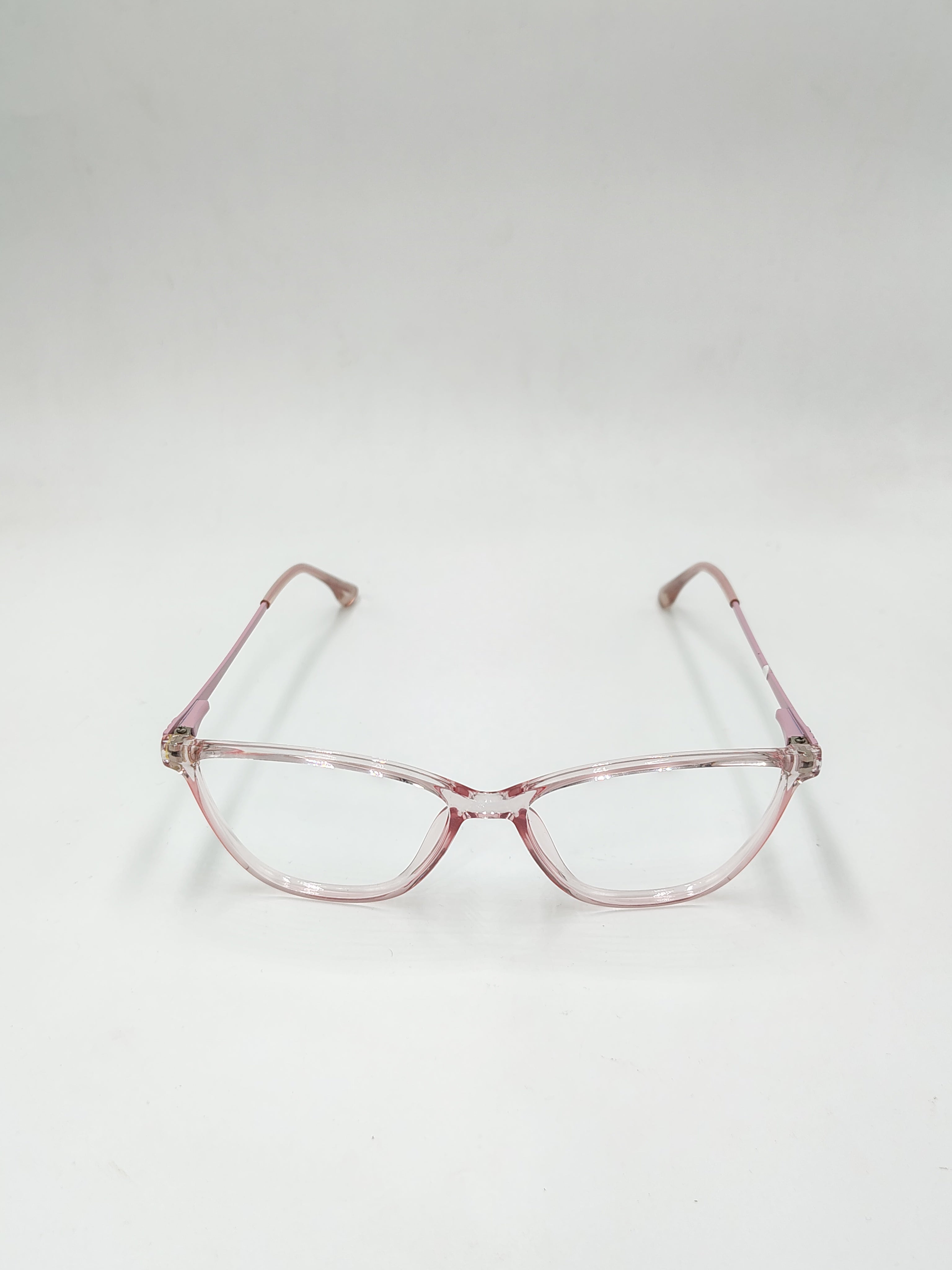 vision plus Cat Eye Matte And Glossy Pink Frame