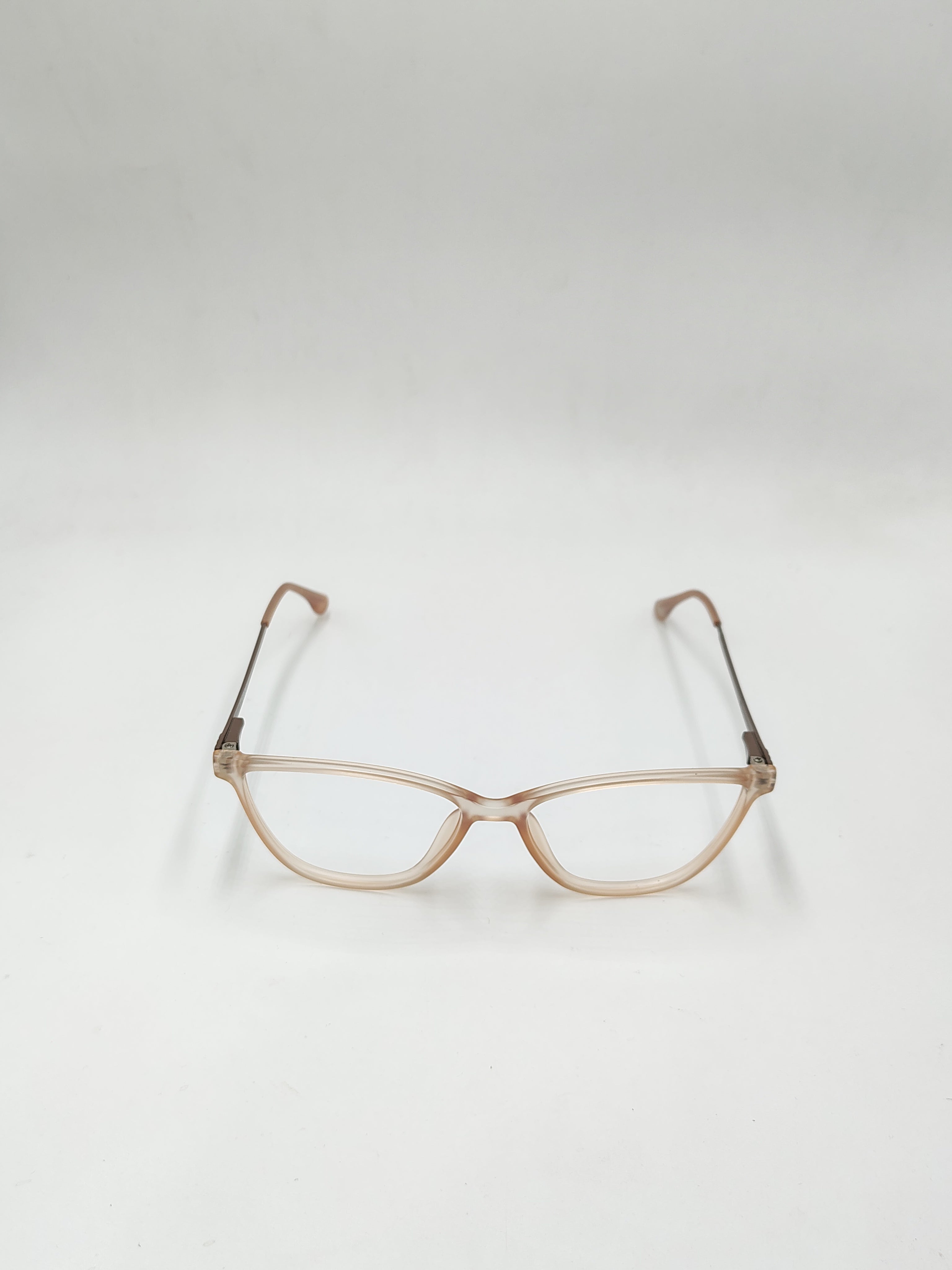 vision plus Cat Eye Matte Brown Frame