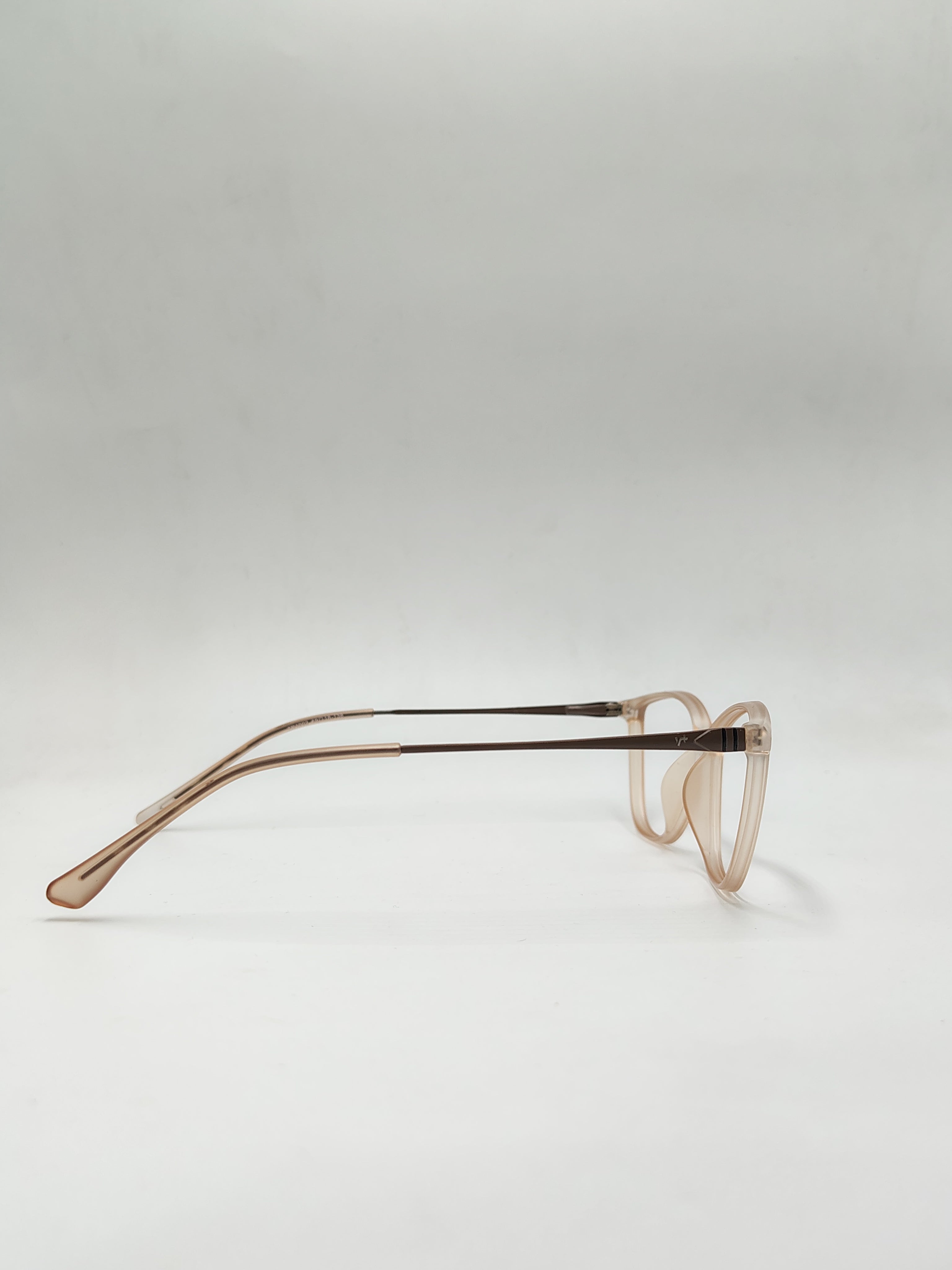 vision plus Cat Eye Matte Brown Frame