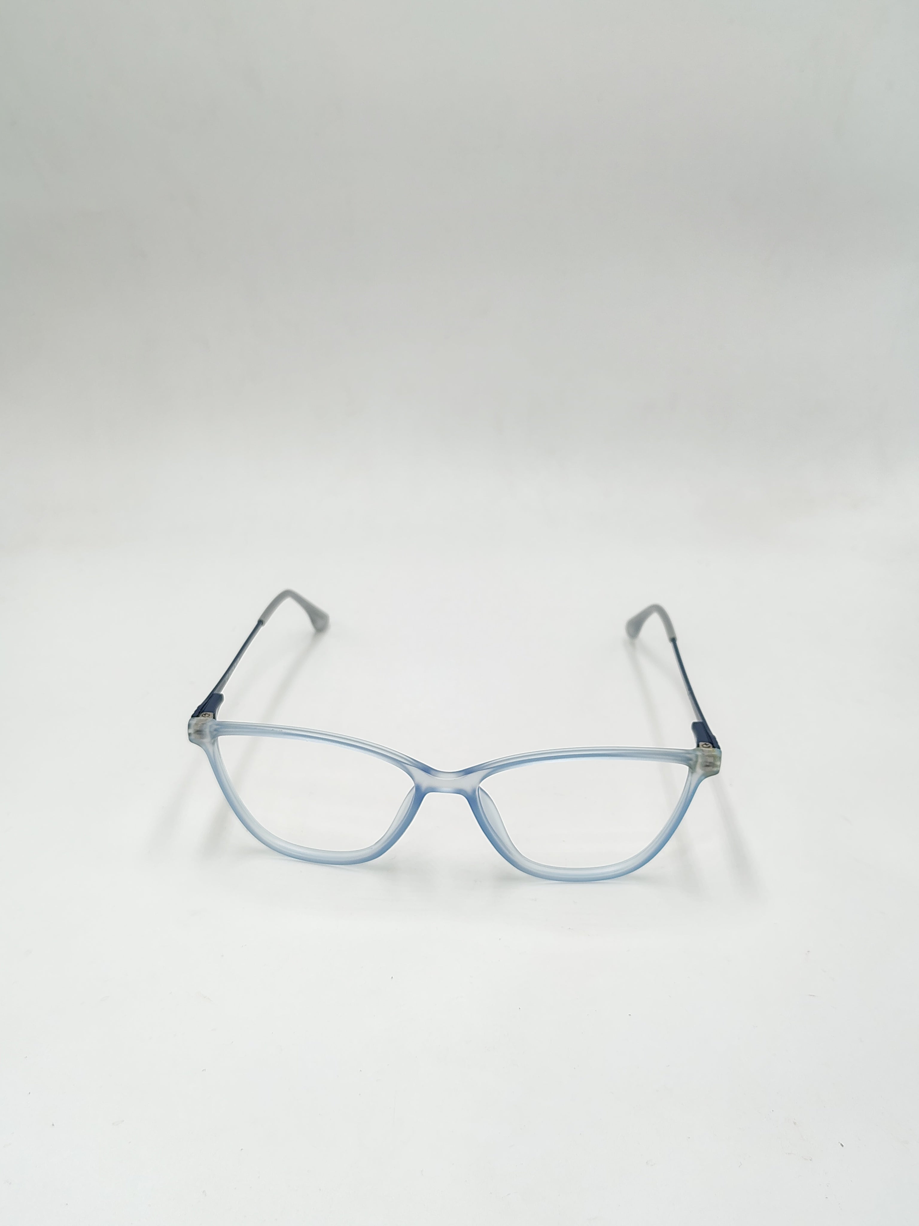 Cat Eye Matte Sky Blue Frame