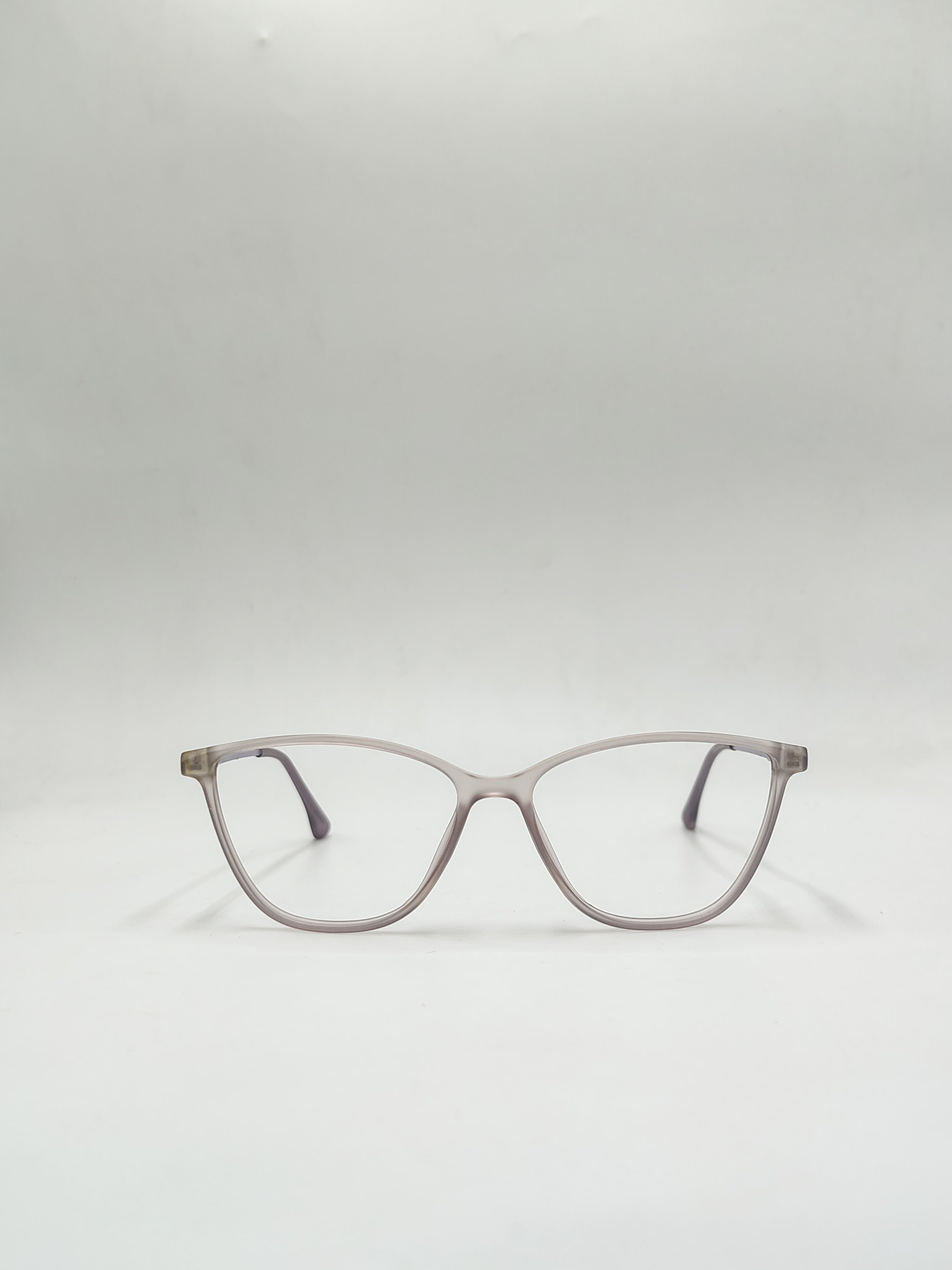 Cat Eye Matte Light Purple Frame