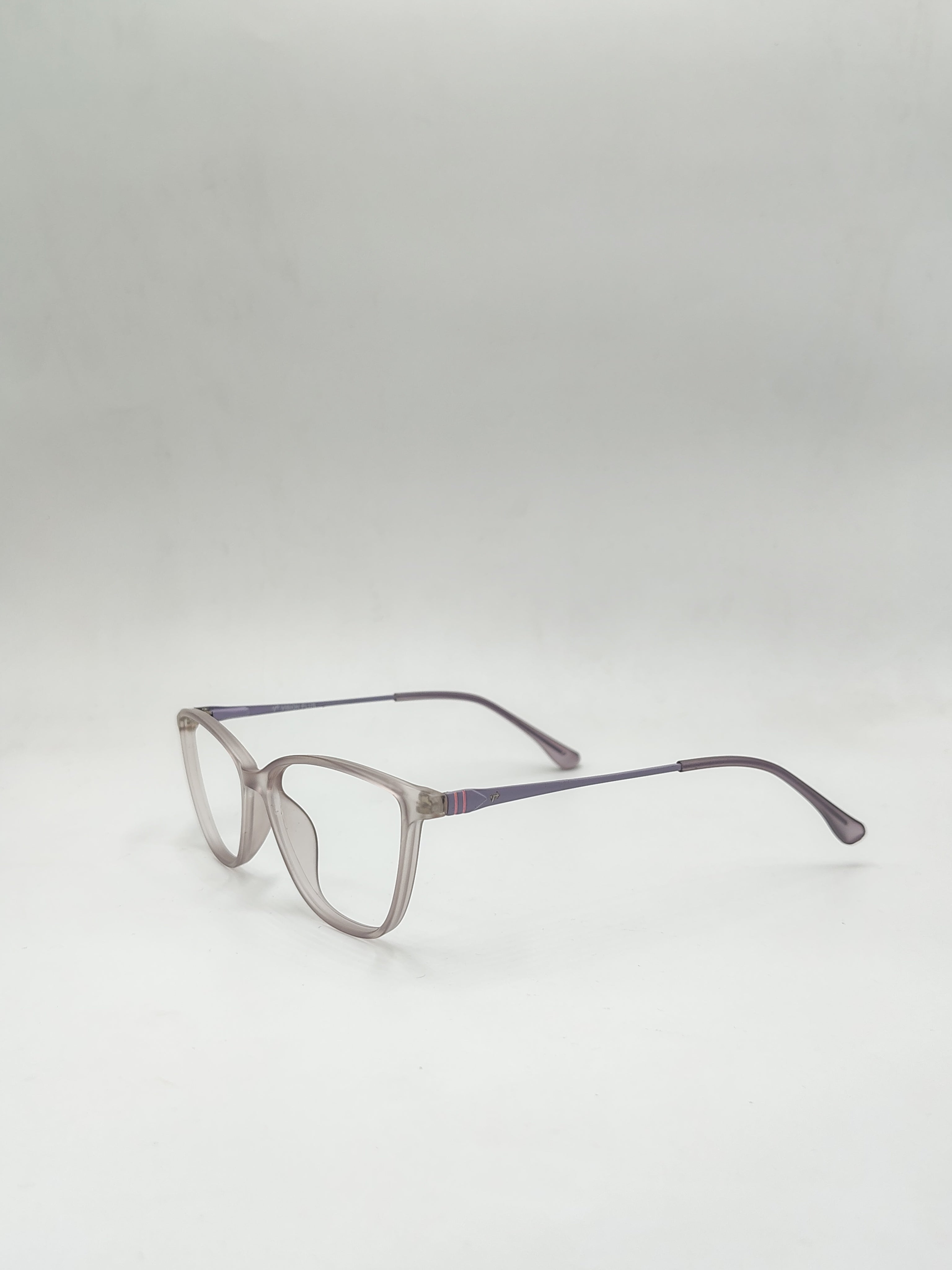 Cat Eye Matte Light Purple Frame