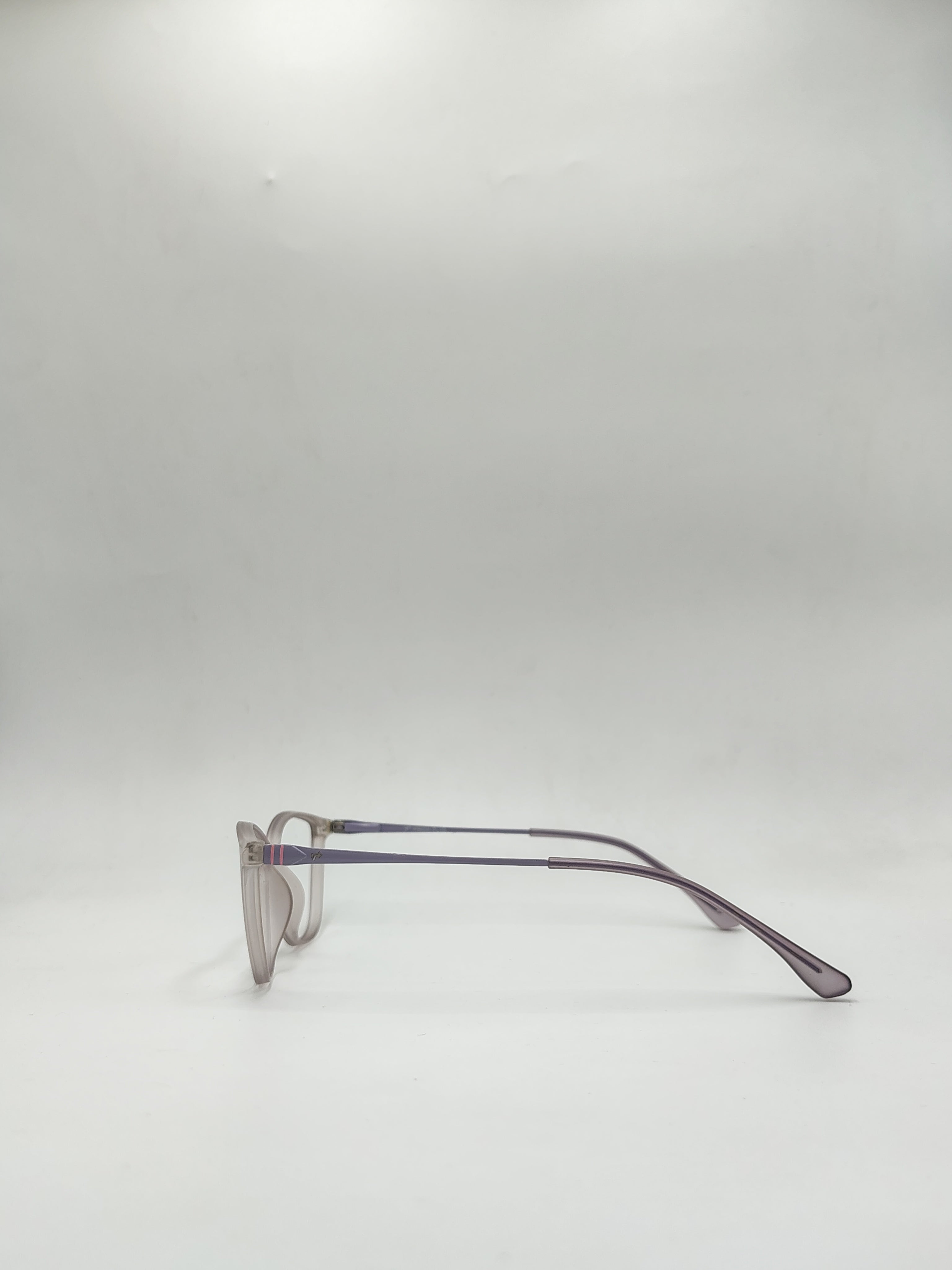 Cat Eye Matte Light Purple Frame