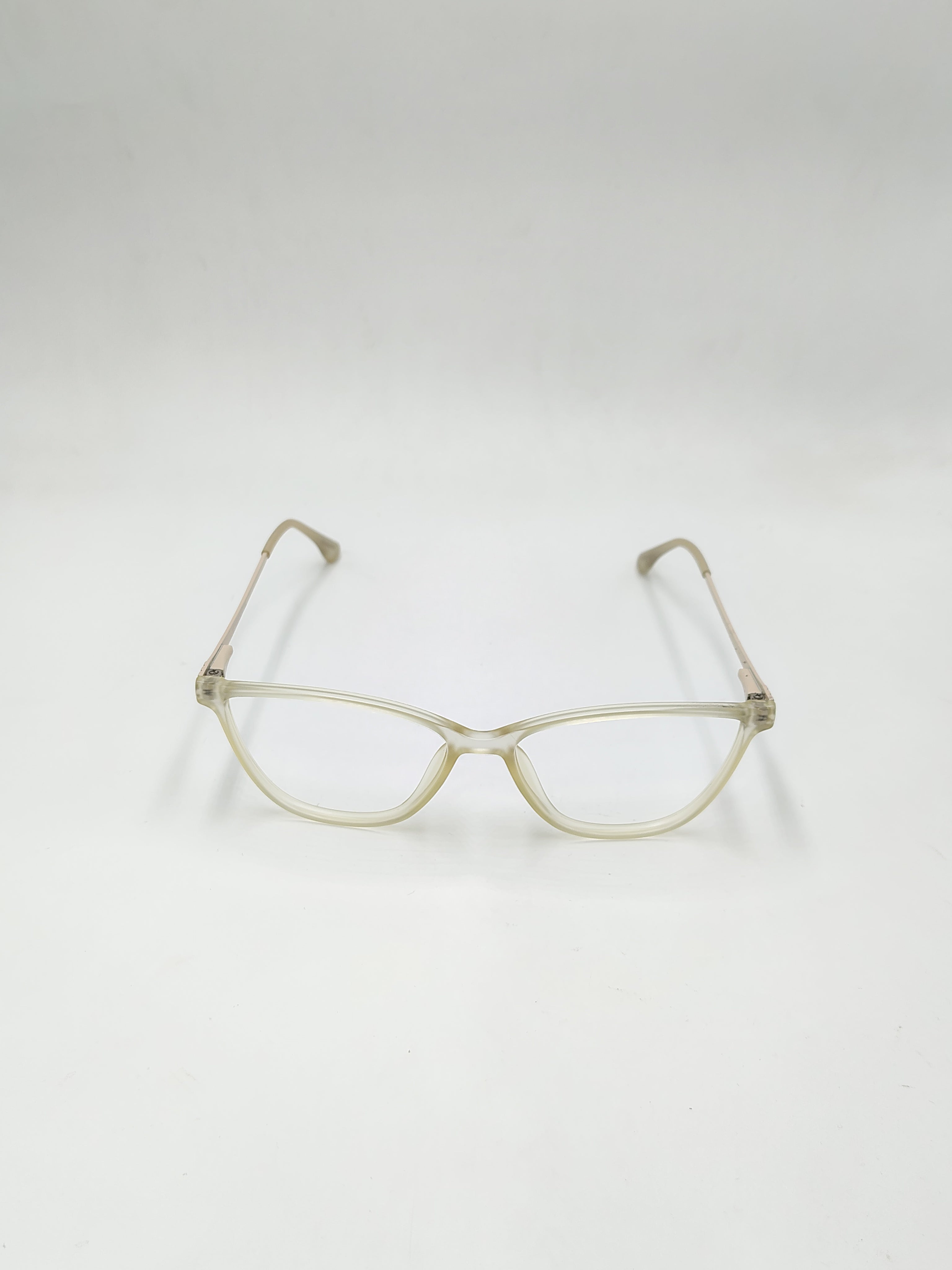Cat Eye Matte Yellow Frame
