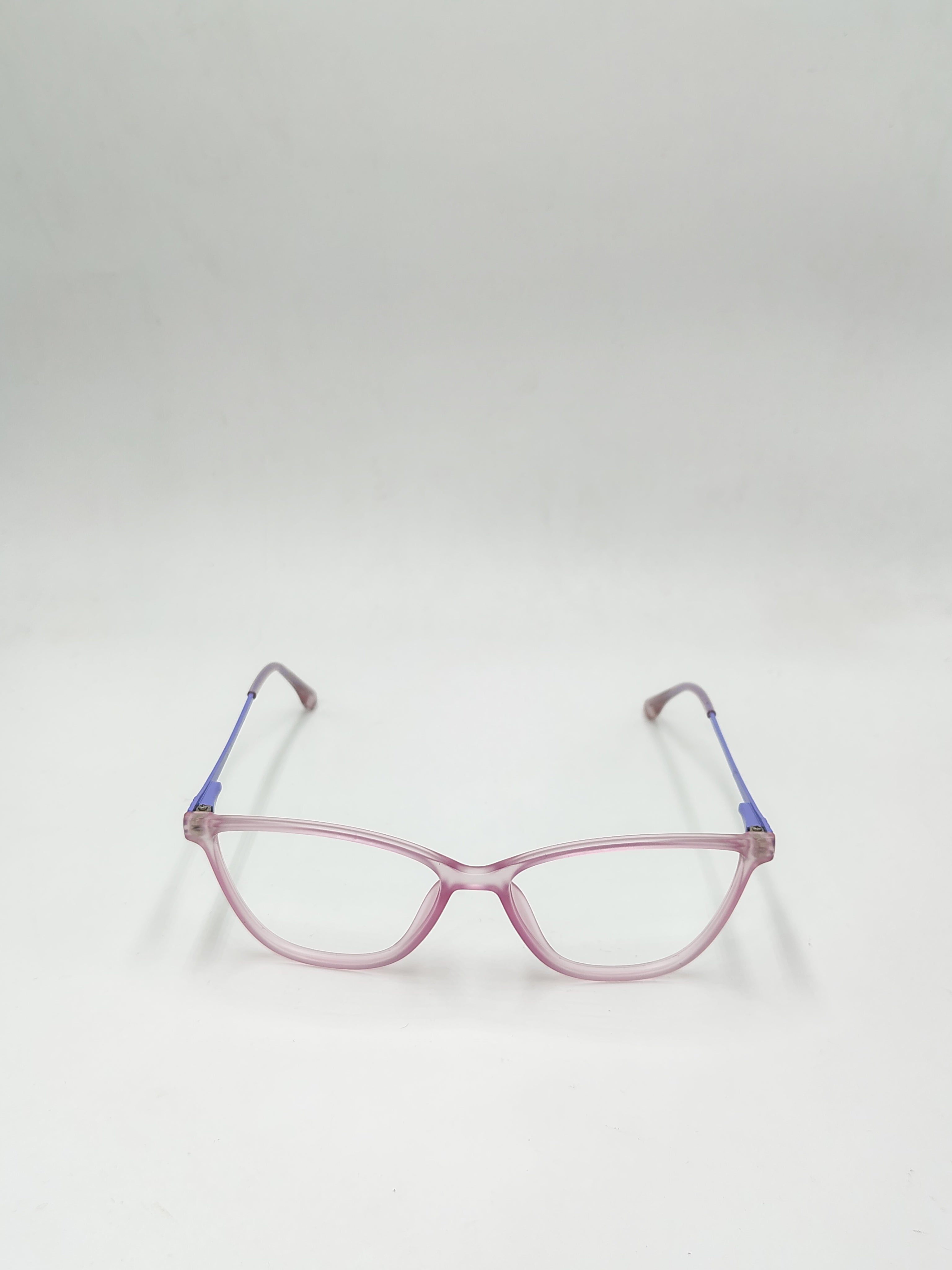 Cat Eye Matte Pink And Purple Frame