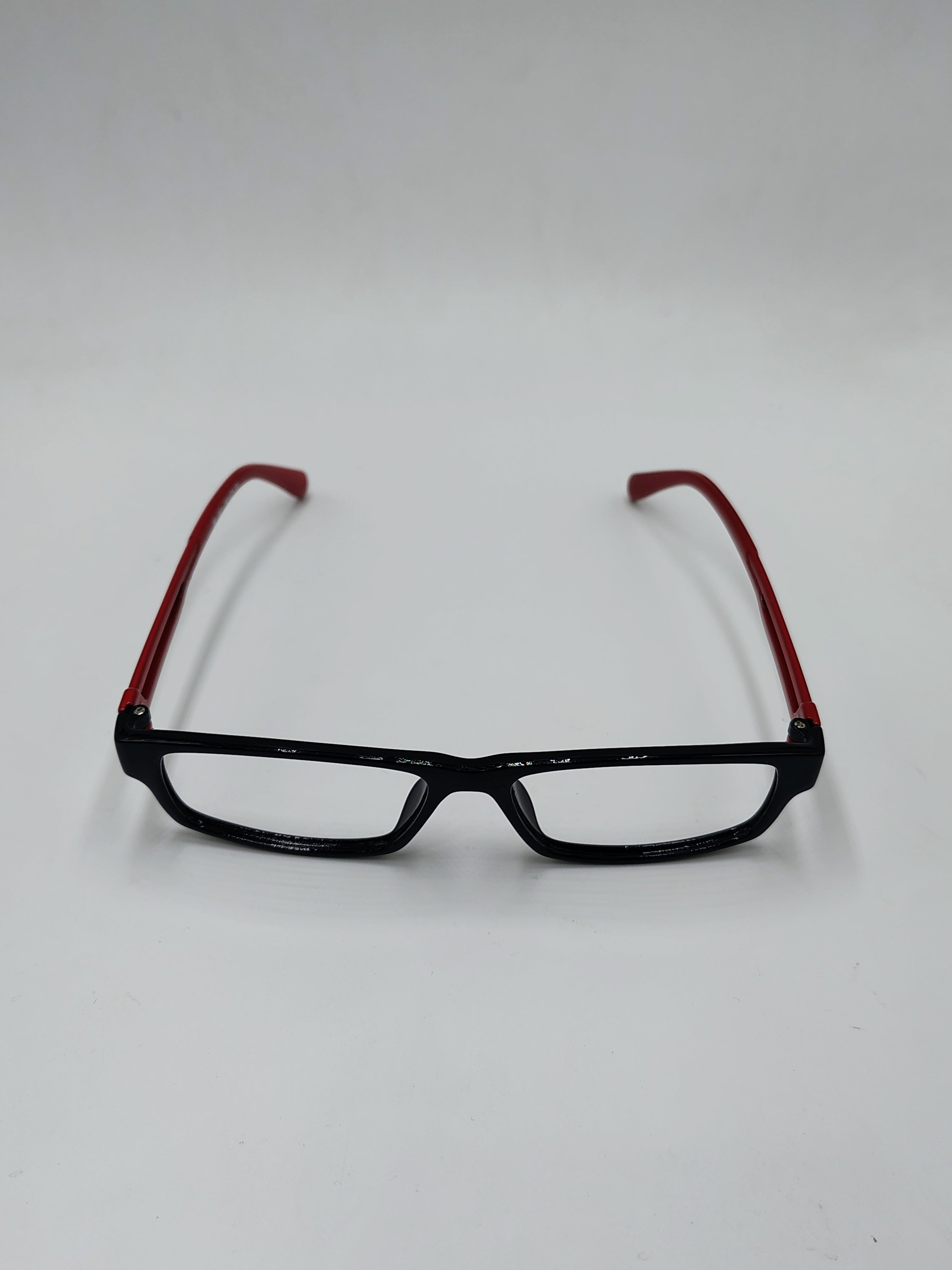 Glossy Black And Red Frame