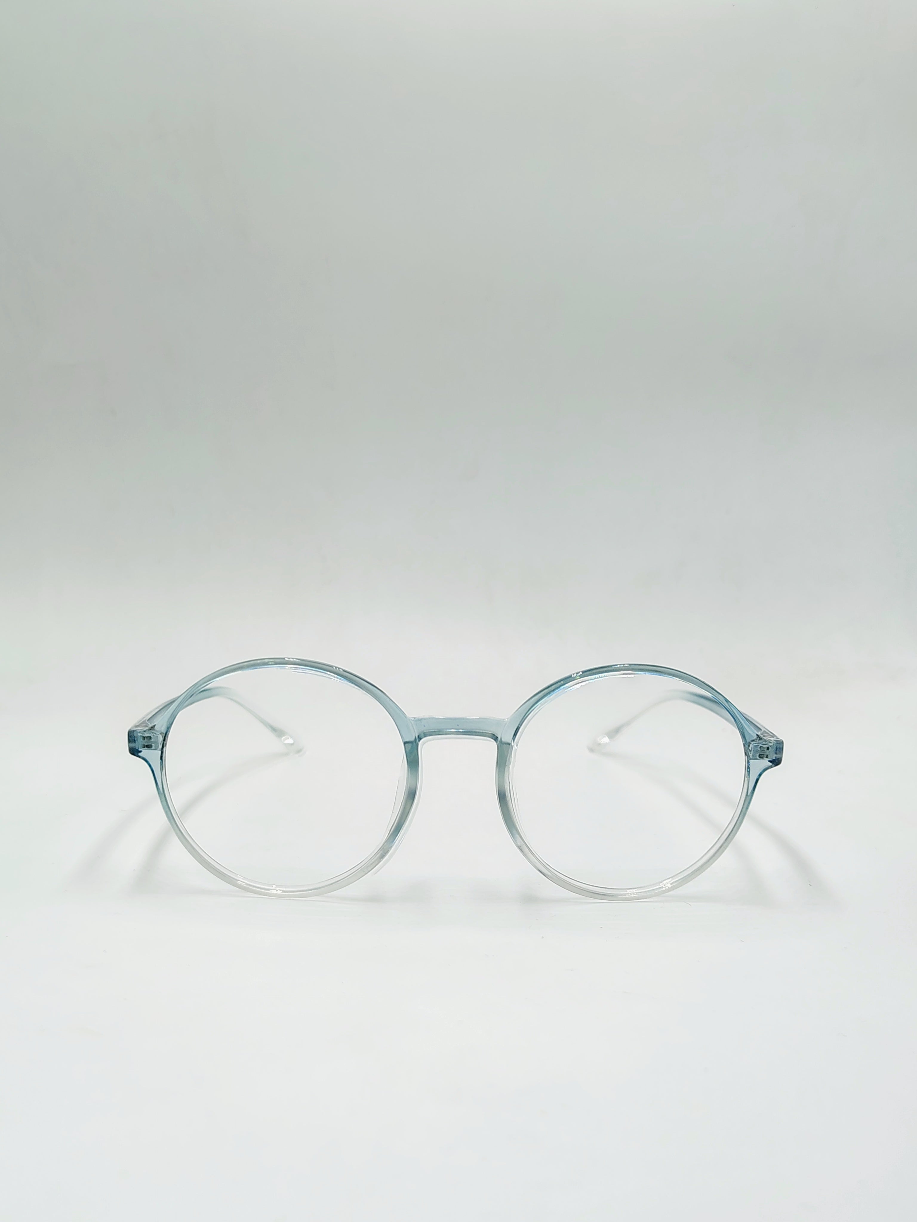 Dual Sky Blue And Clear Frame