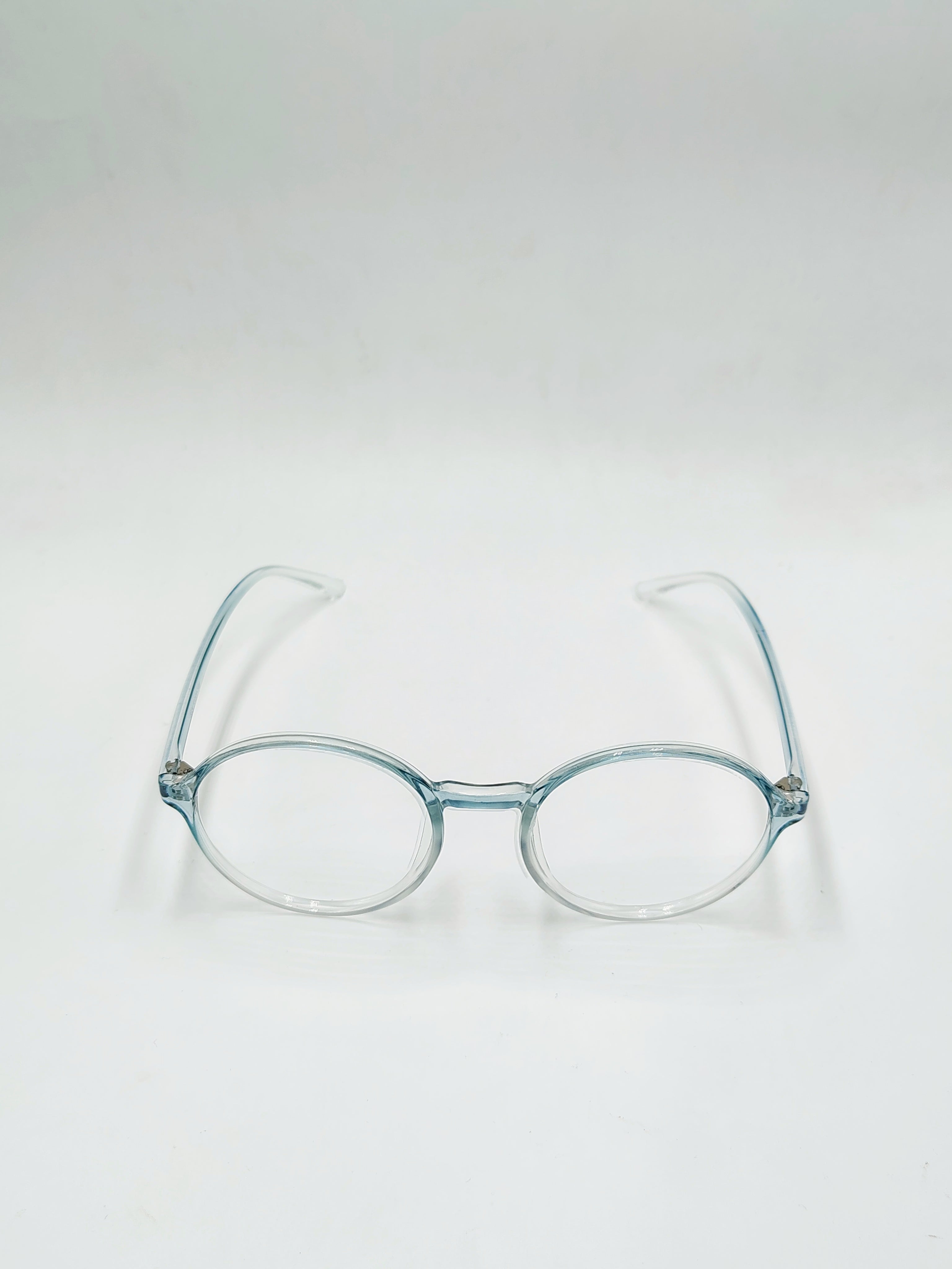 Dual Sky Blue And Clear Frame