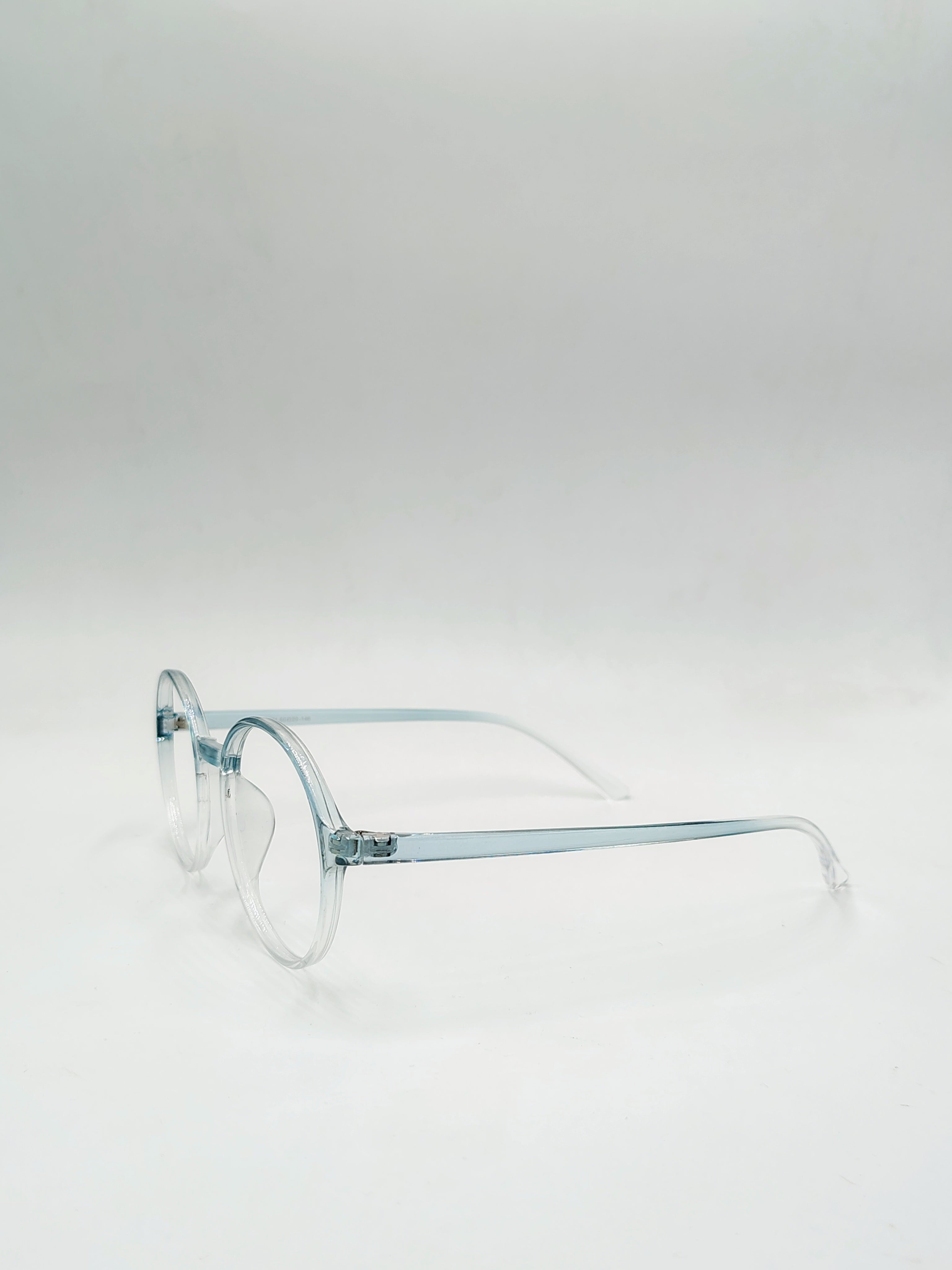 Dual Sky Blue And Clear Frame