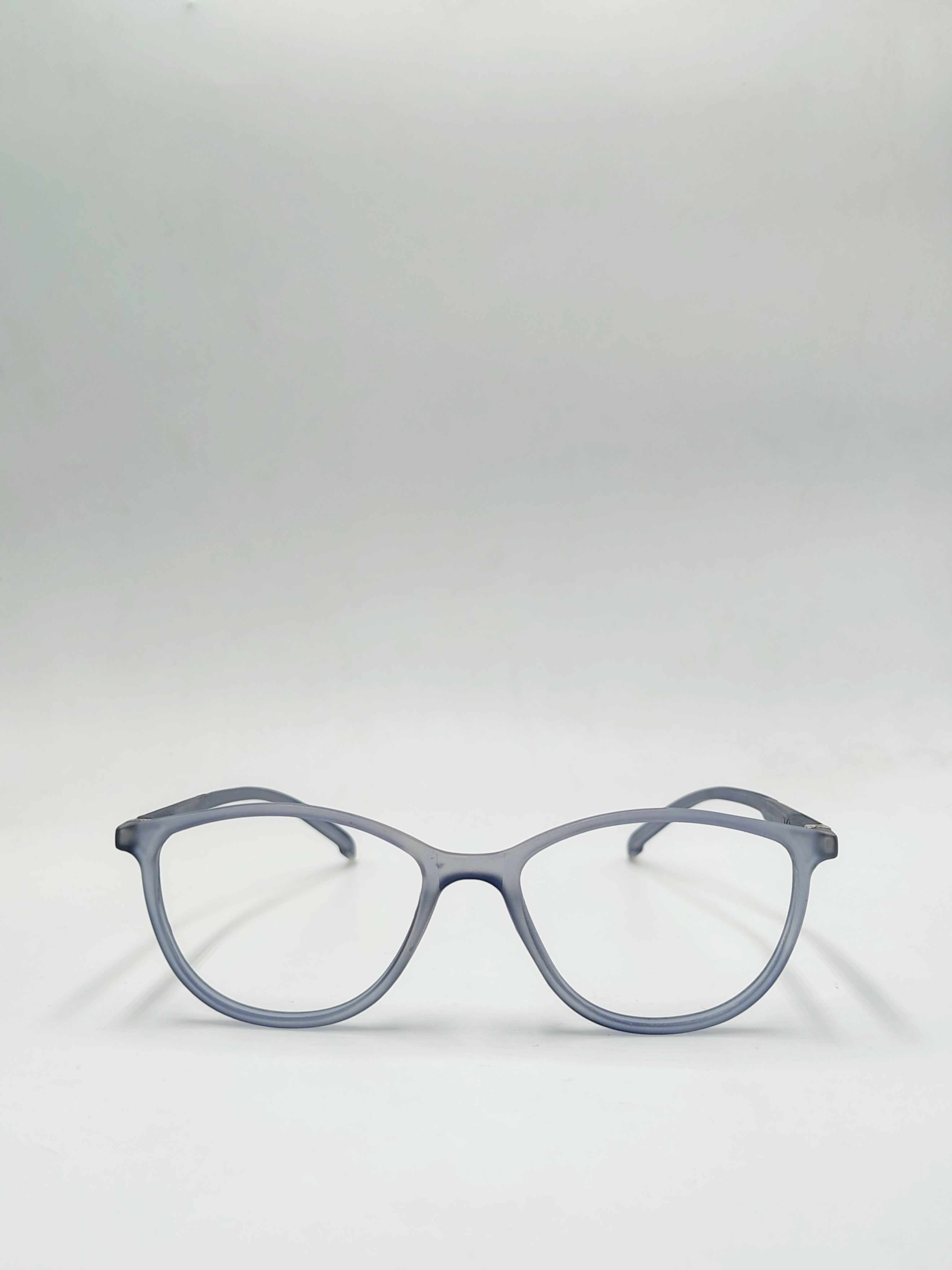 Cat Eye Matte Gray Frame