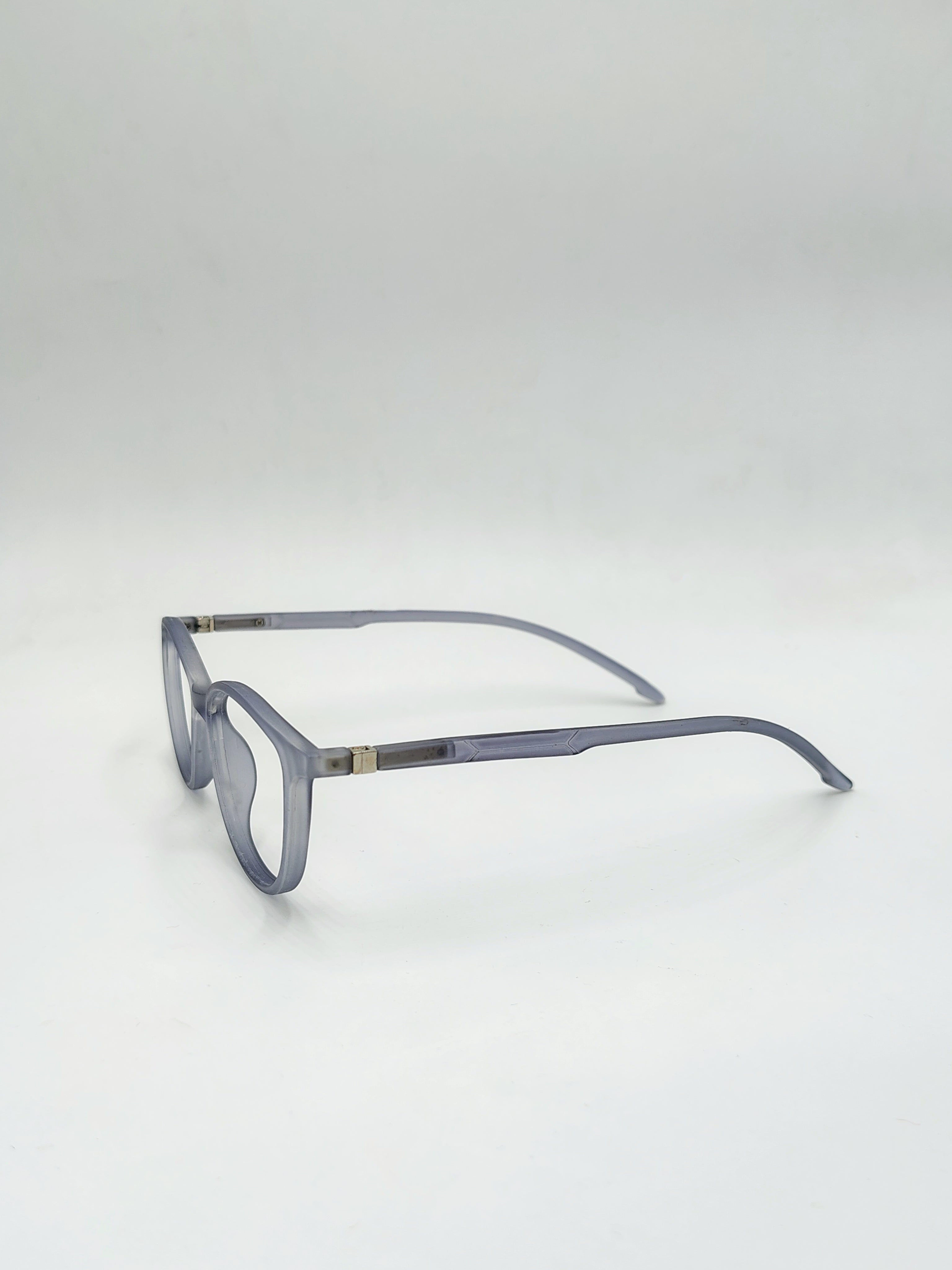 Cat Eye Matte Gray Frame