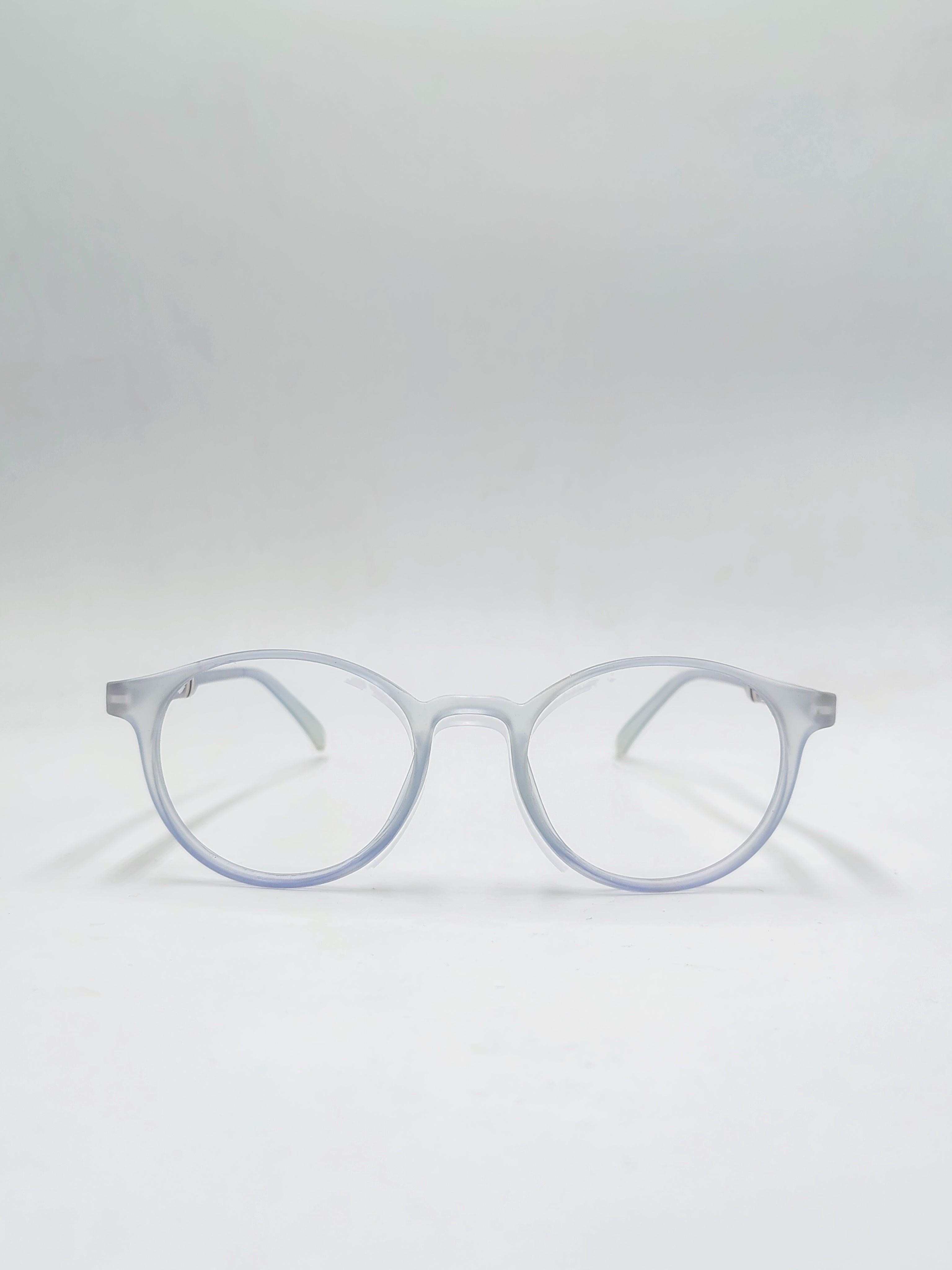 Matte White Round Frame