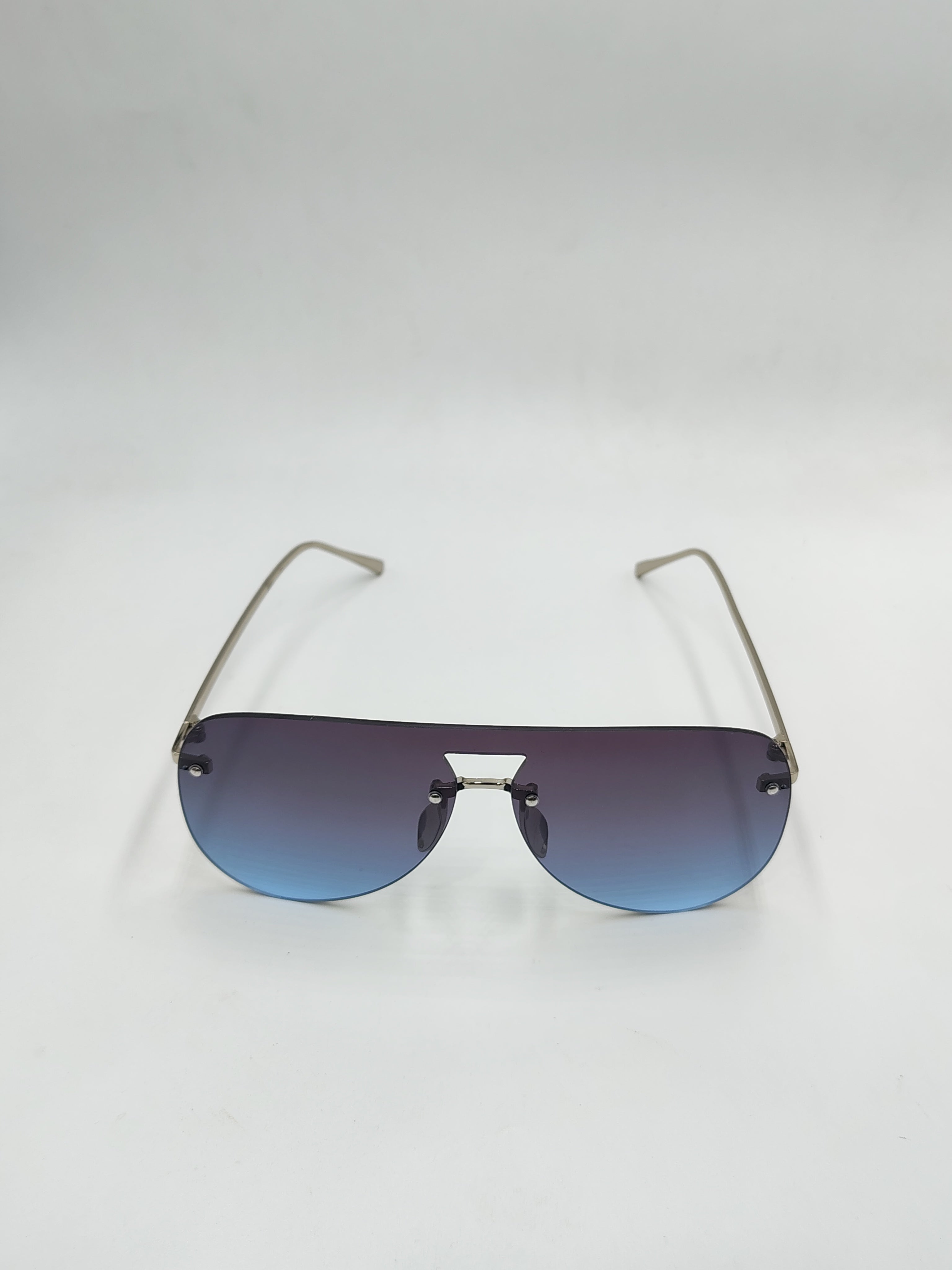 Eyeket Blue Shade Frameless Sunglasses