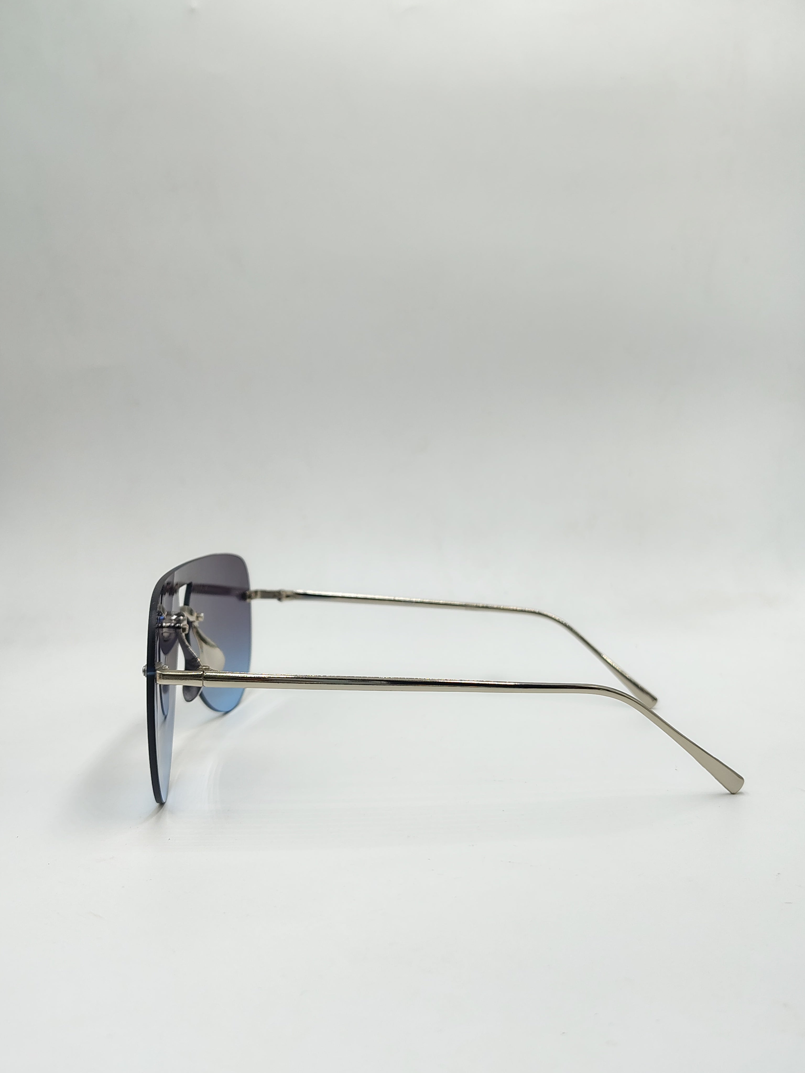 Eyeket Blue Shade Frameless Sunglasses