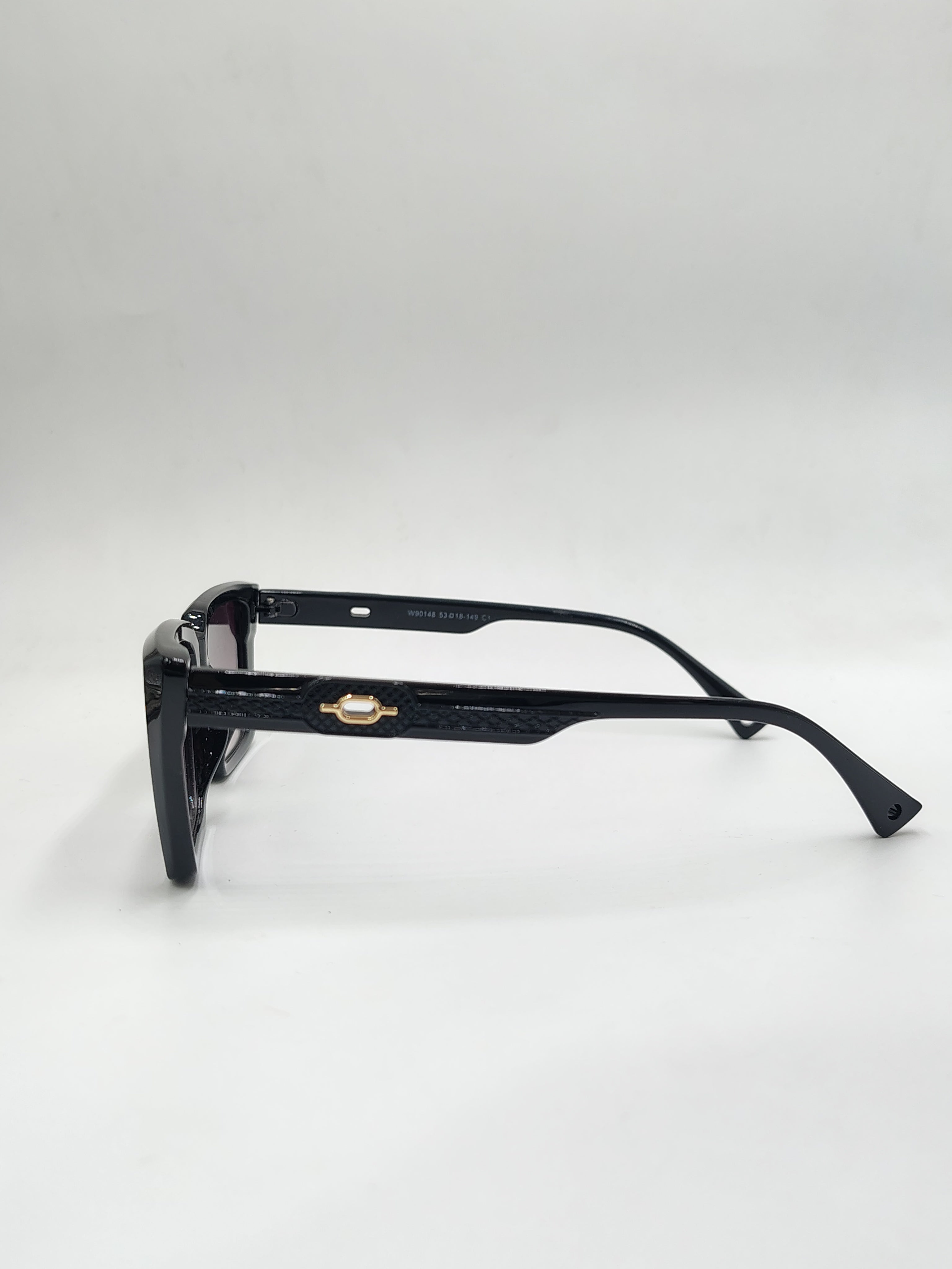 Eyeket Full Black Woman Sunglasses
