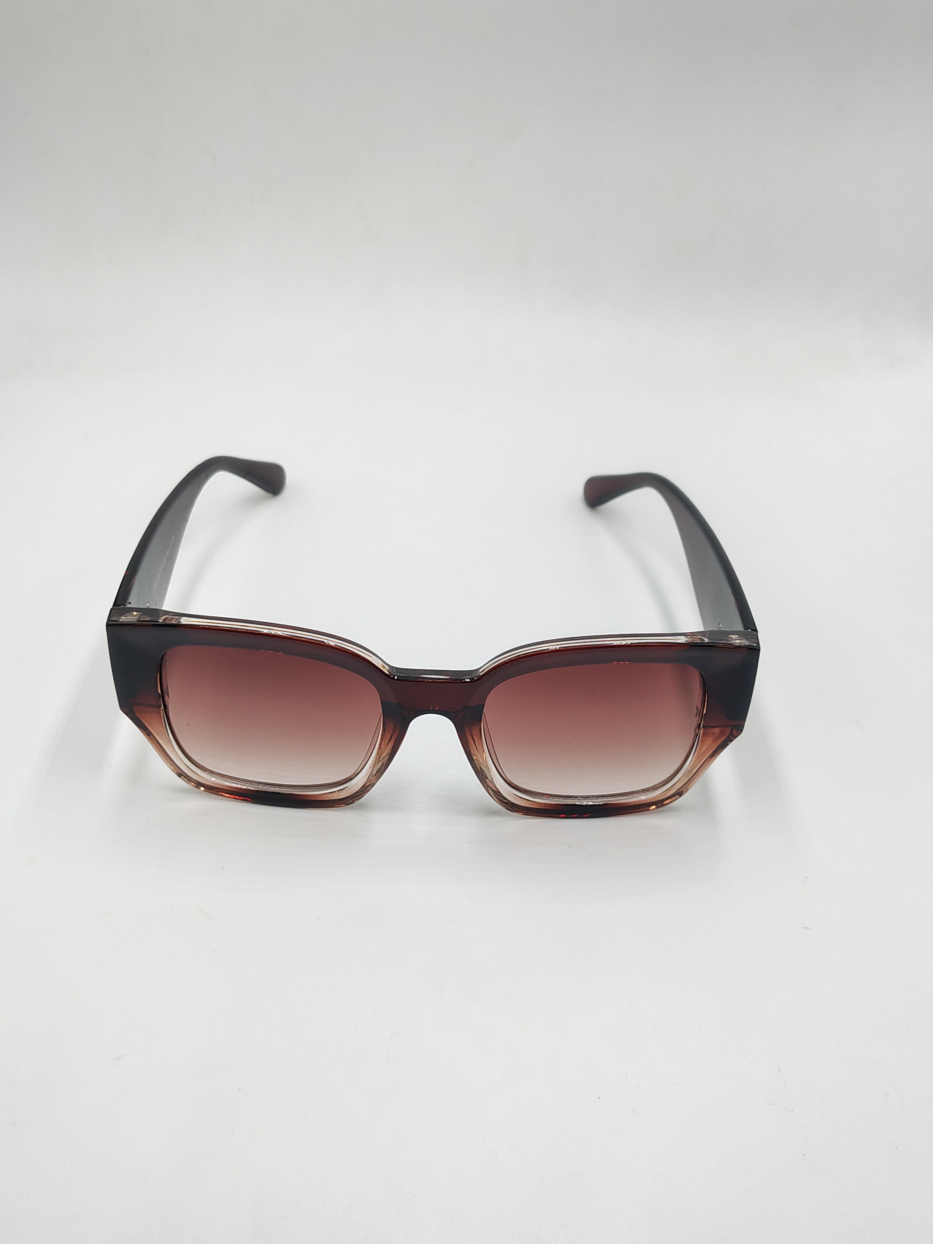 Eyeket Dual Brown Woman Wayfarer Sunglasses