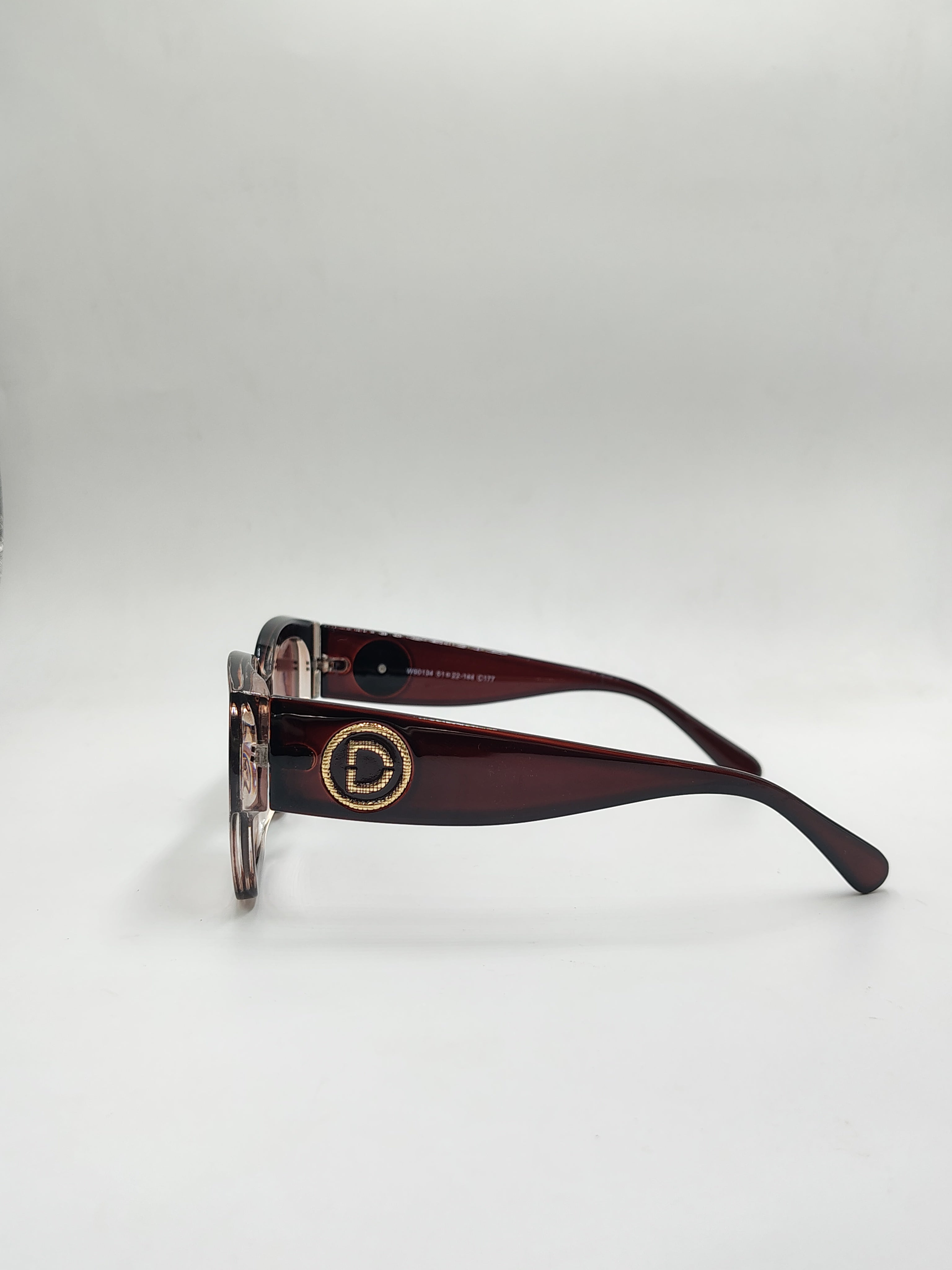 Eyeket Dual Brown Woman Wayfarer Sunglasses