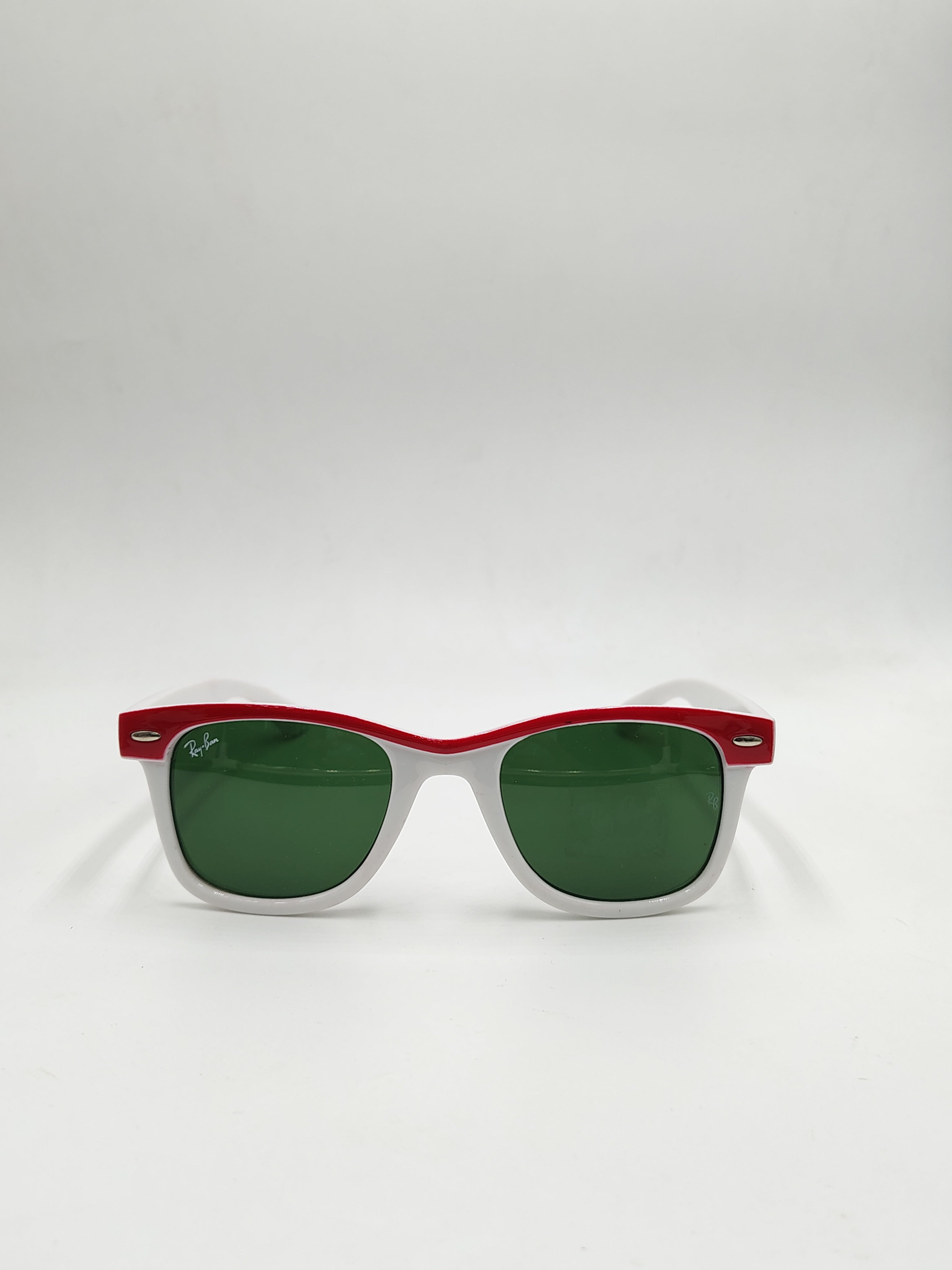 Ray Ban Red And White Sunglasses