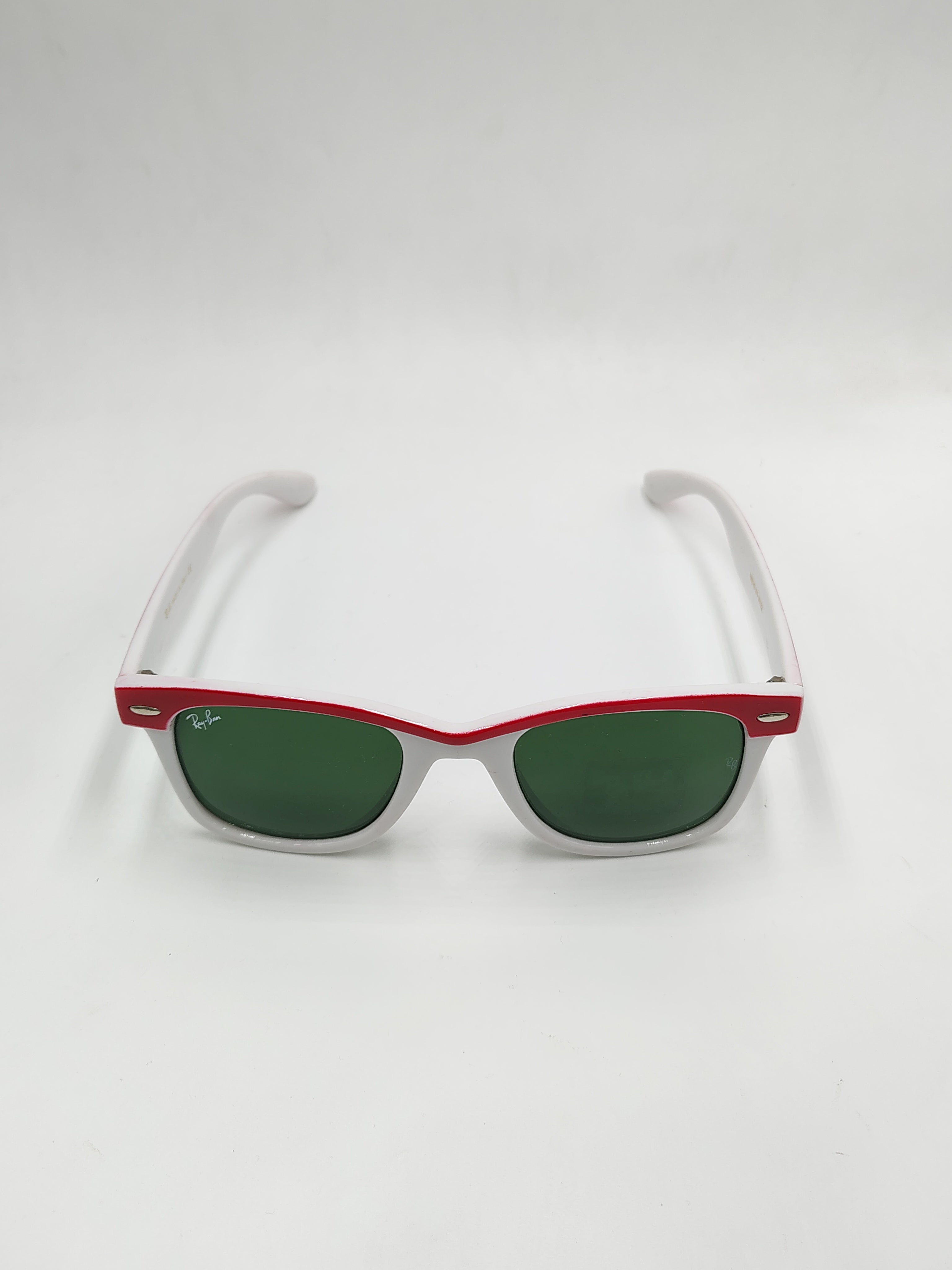 Ray Ban Red And White Sunglasses