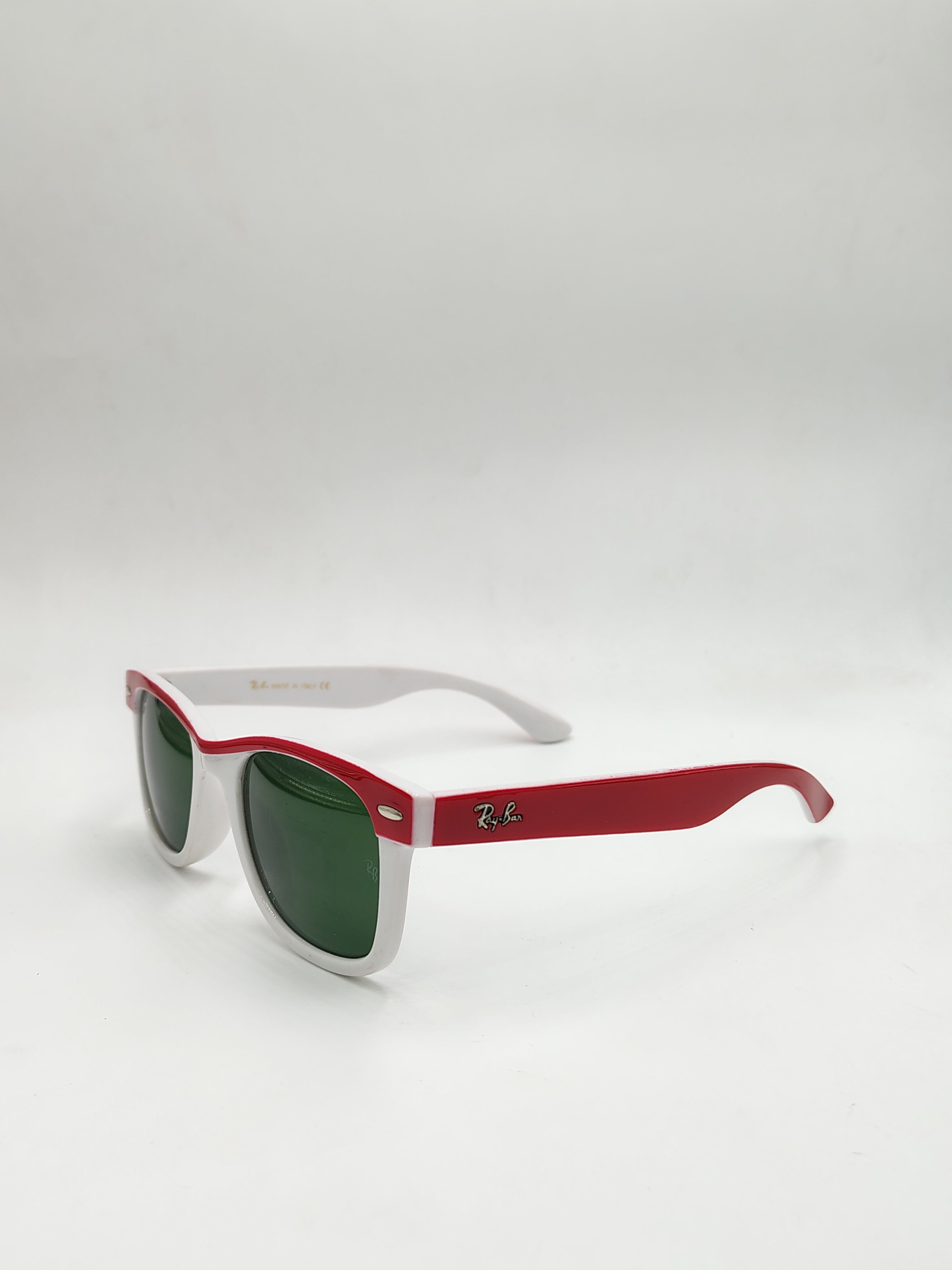 Ray Ban Red And White Sunglasses