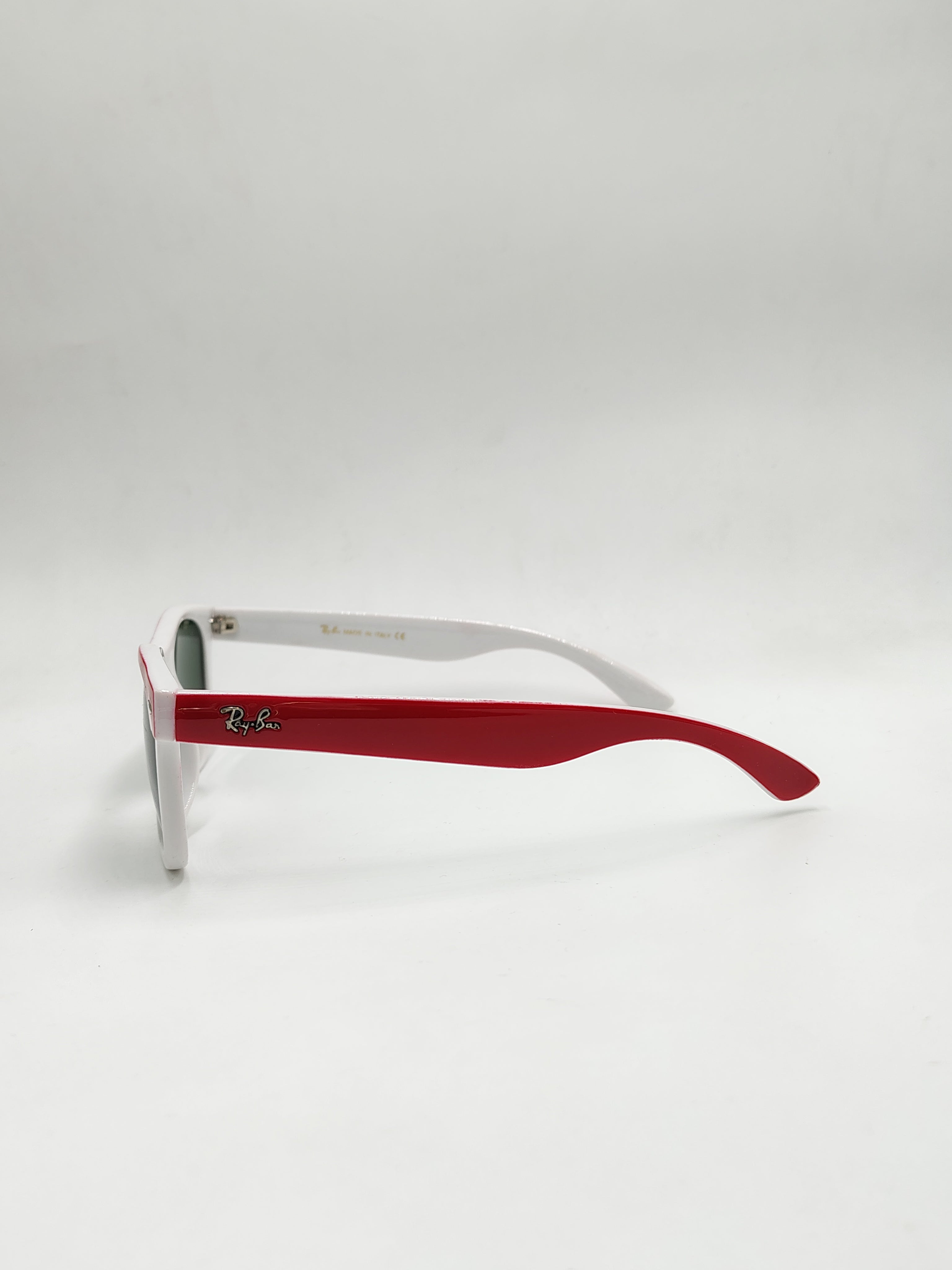 Ray Ban Red And White Sunglasses