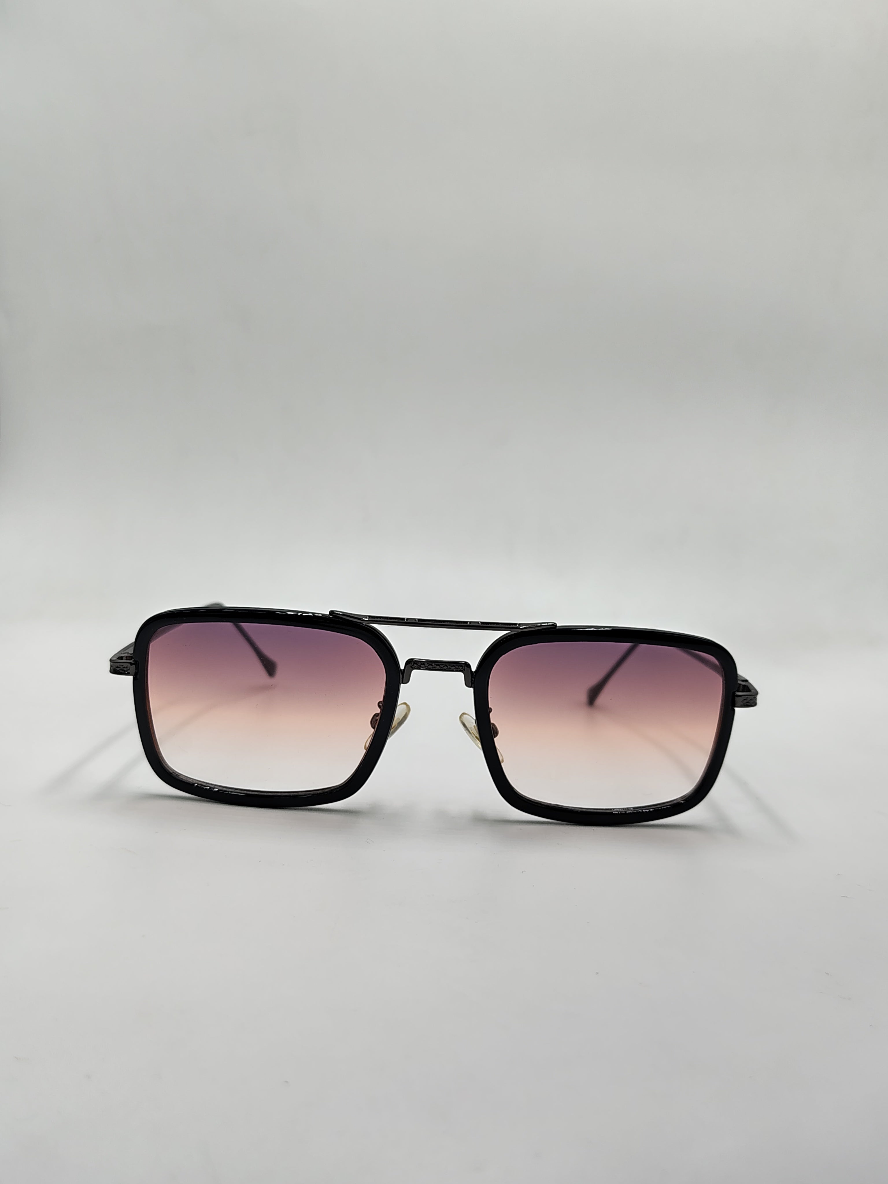 Eyeket Dual Purple Metal Sunglasses