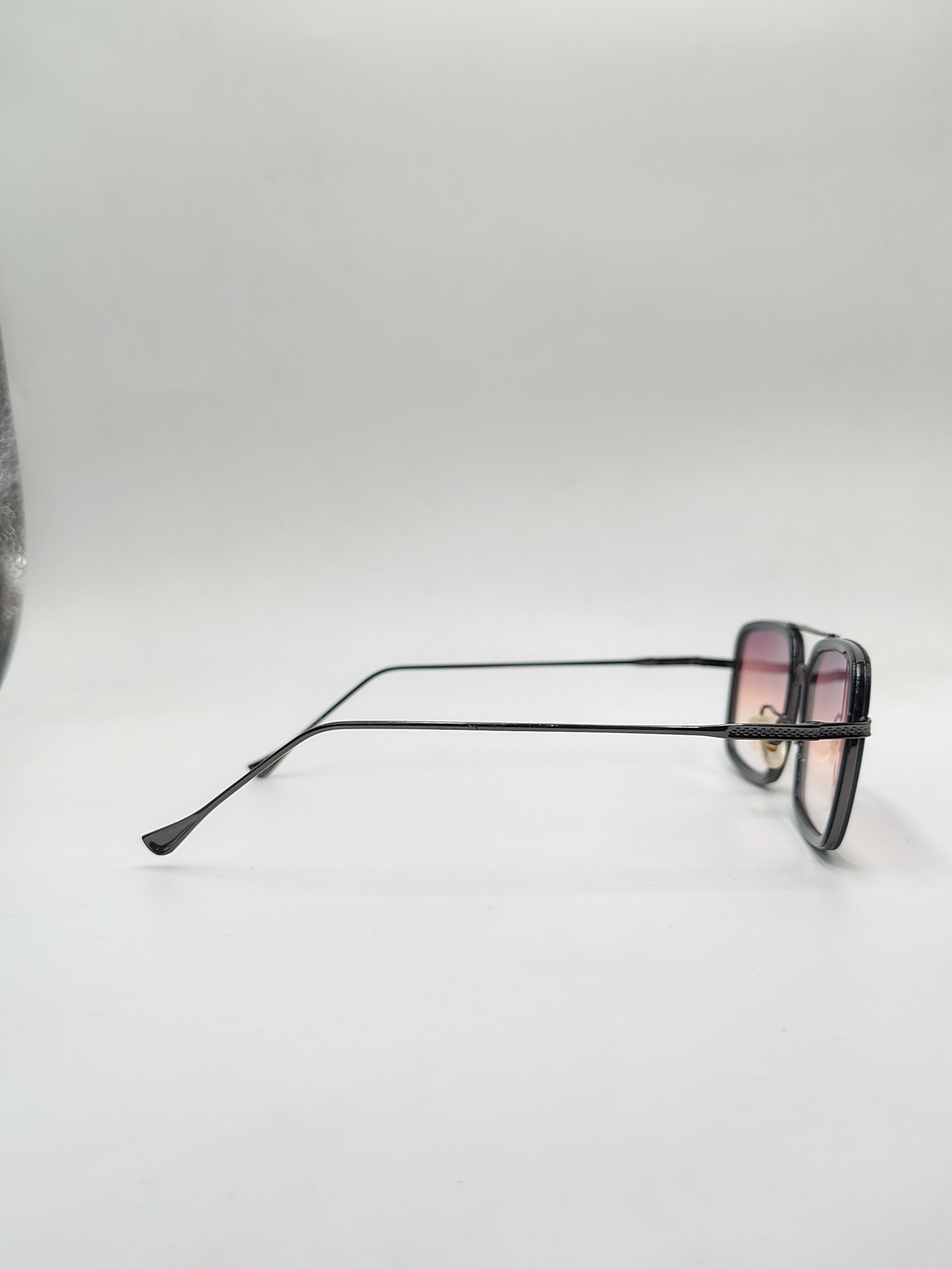 Eyeket Dual Purple Metal Sunglasses
