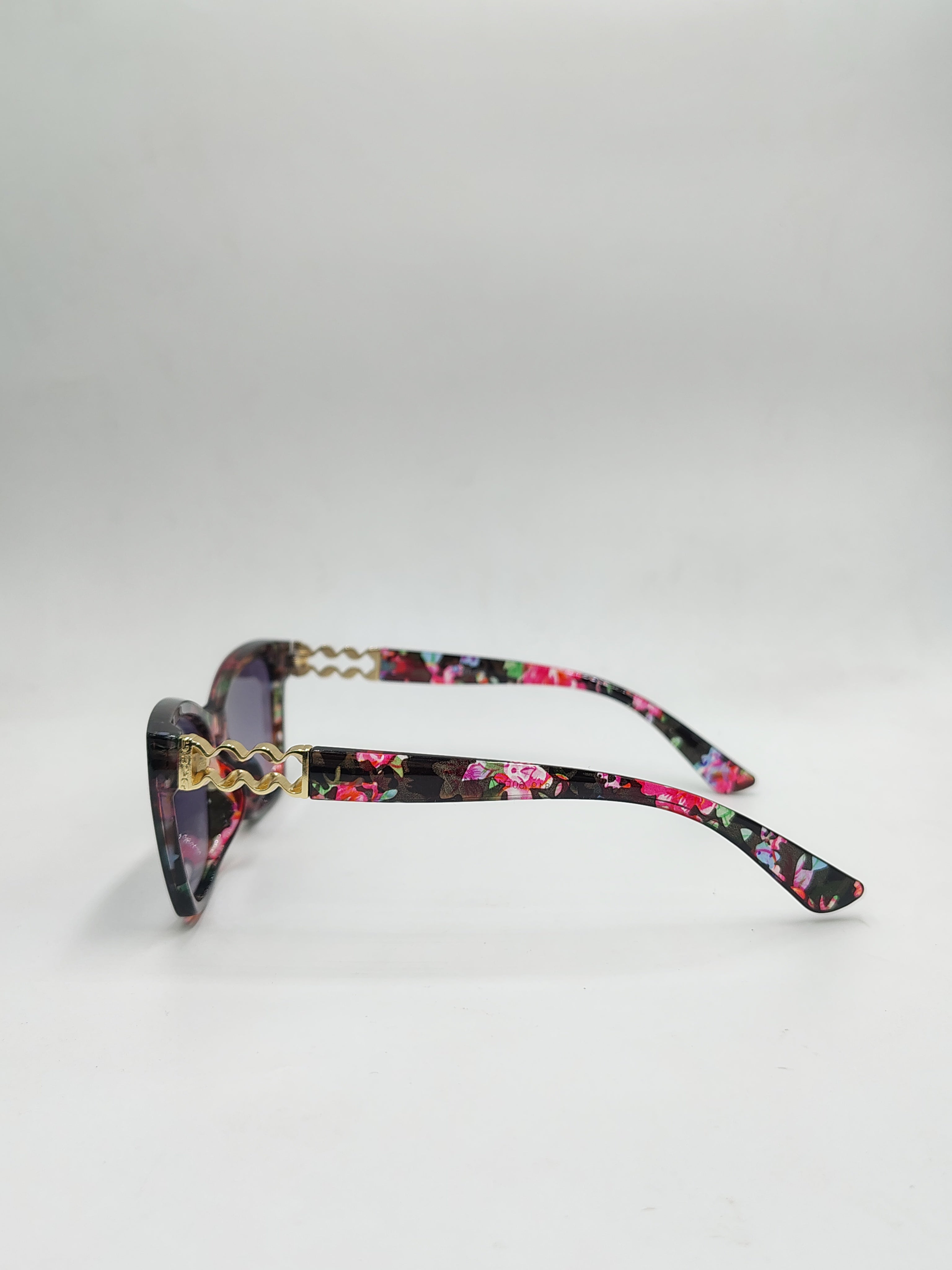 Eyeket Crystal Flower Sunglasses