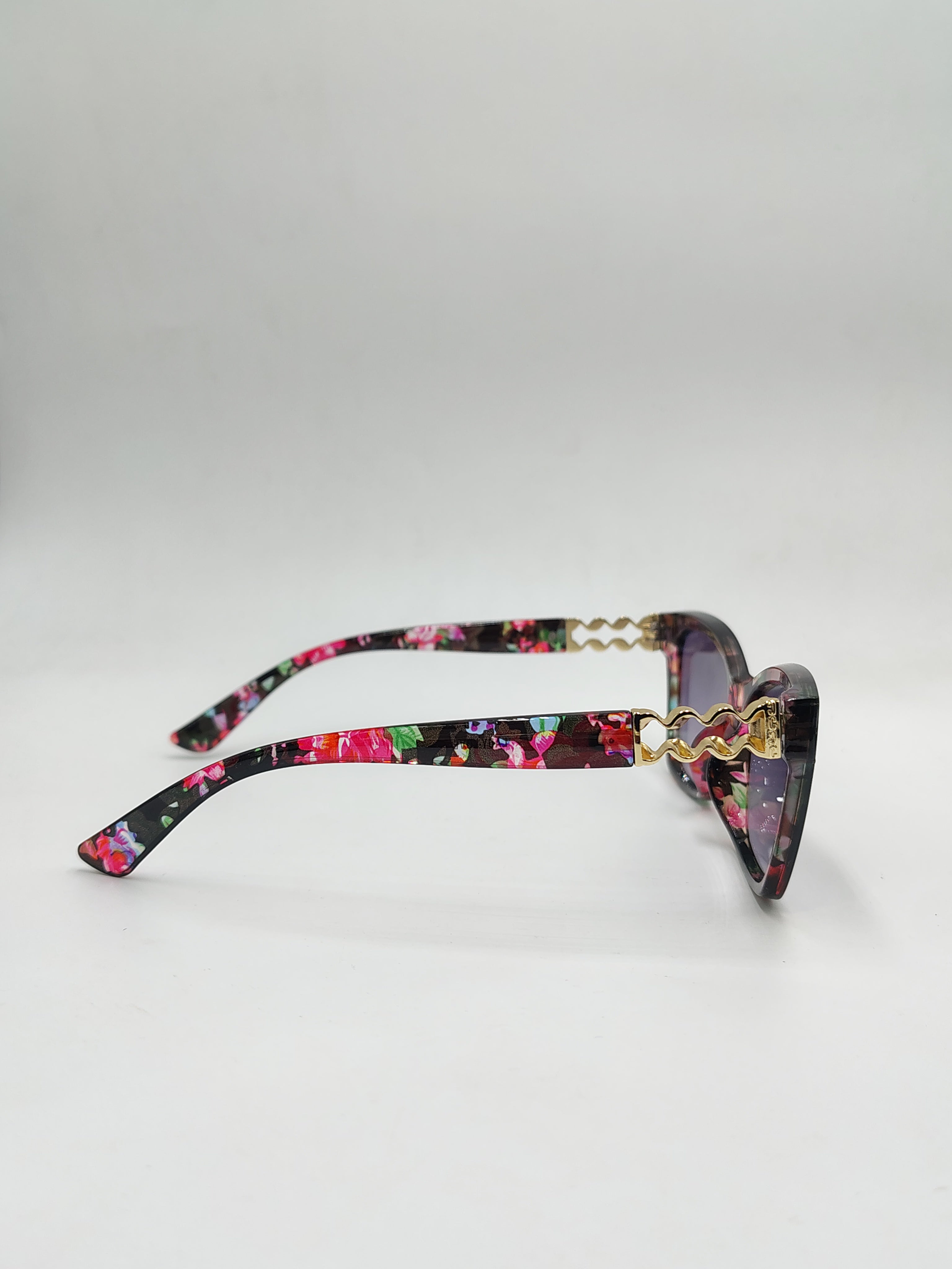 Eyeket Crystal Flower Sunglasses