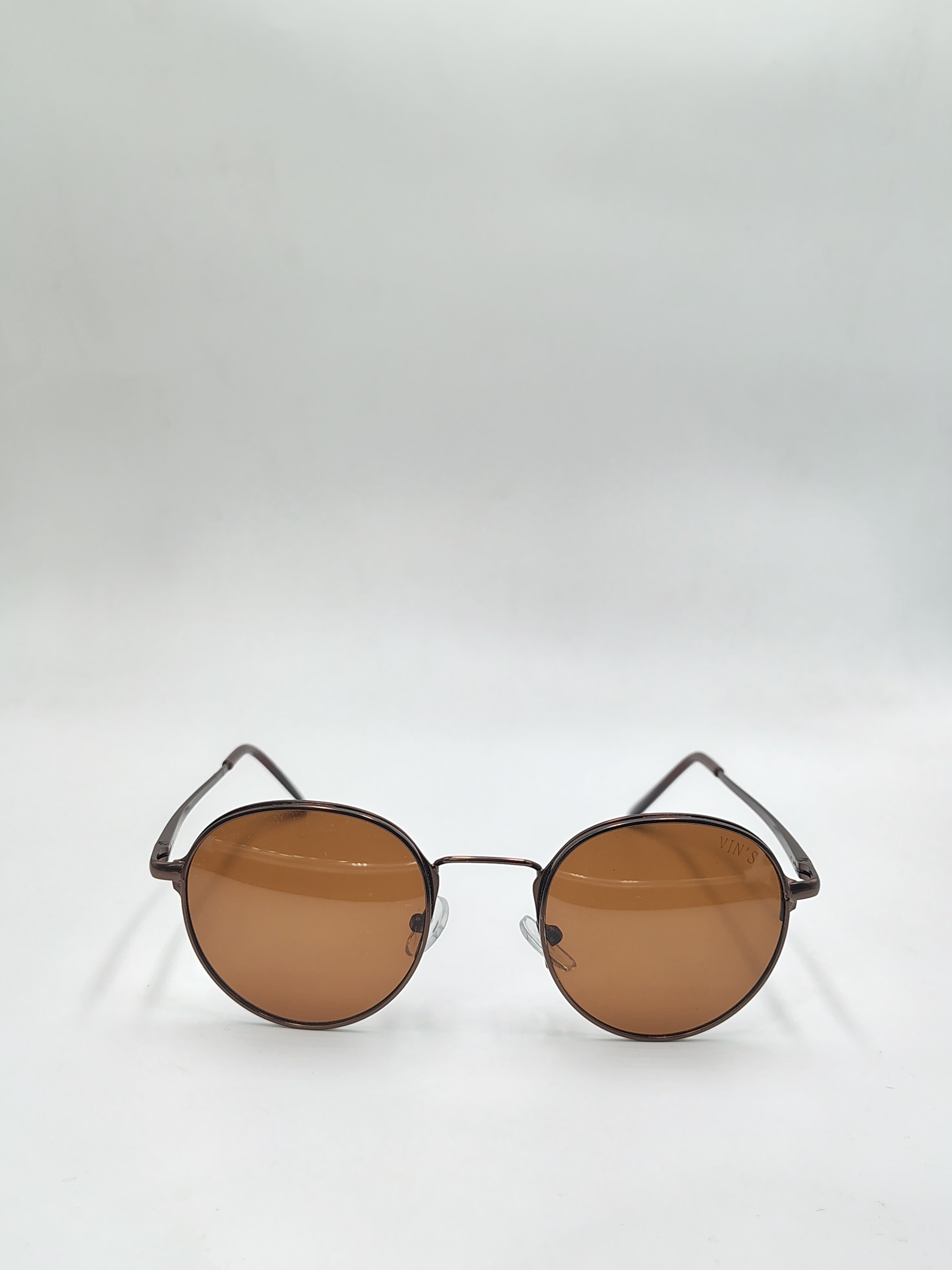 Vin's Polarized Round Sunglasses