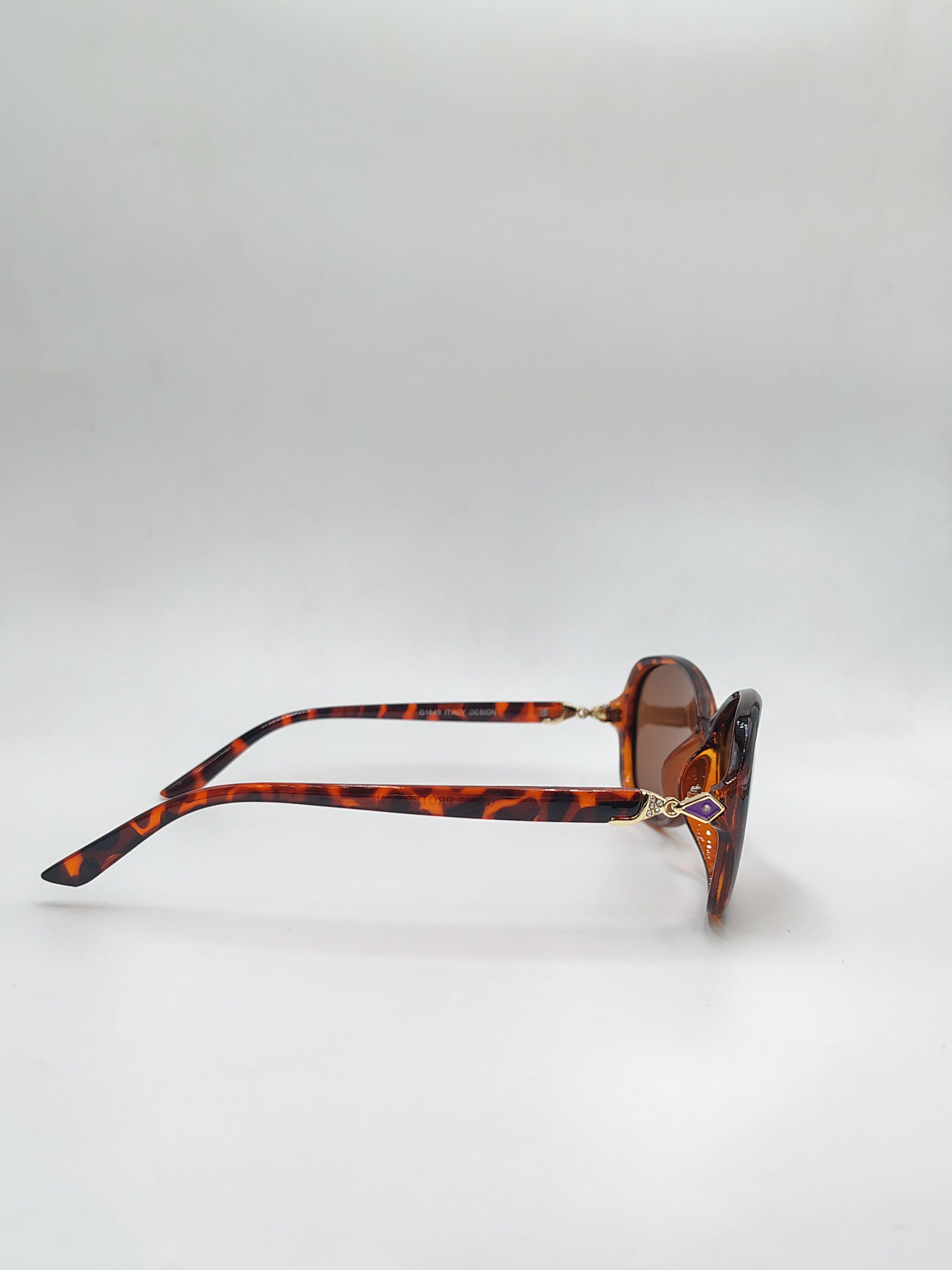 Eyeket Polarized Animal Print Brown Woman Sunglasses