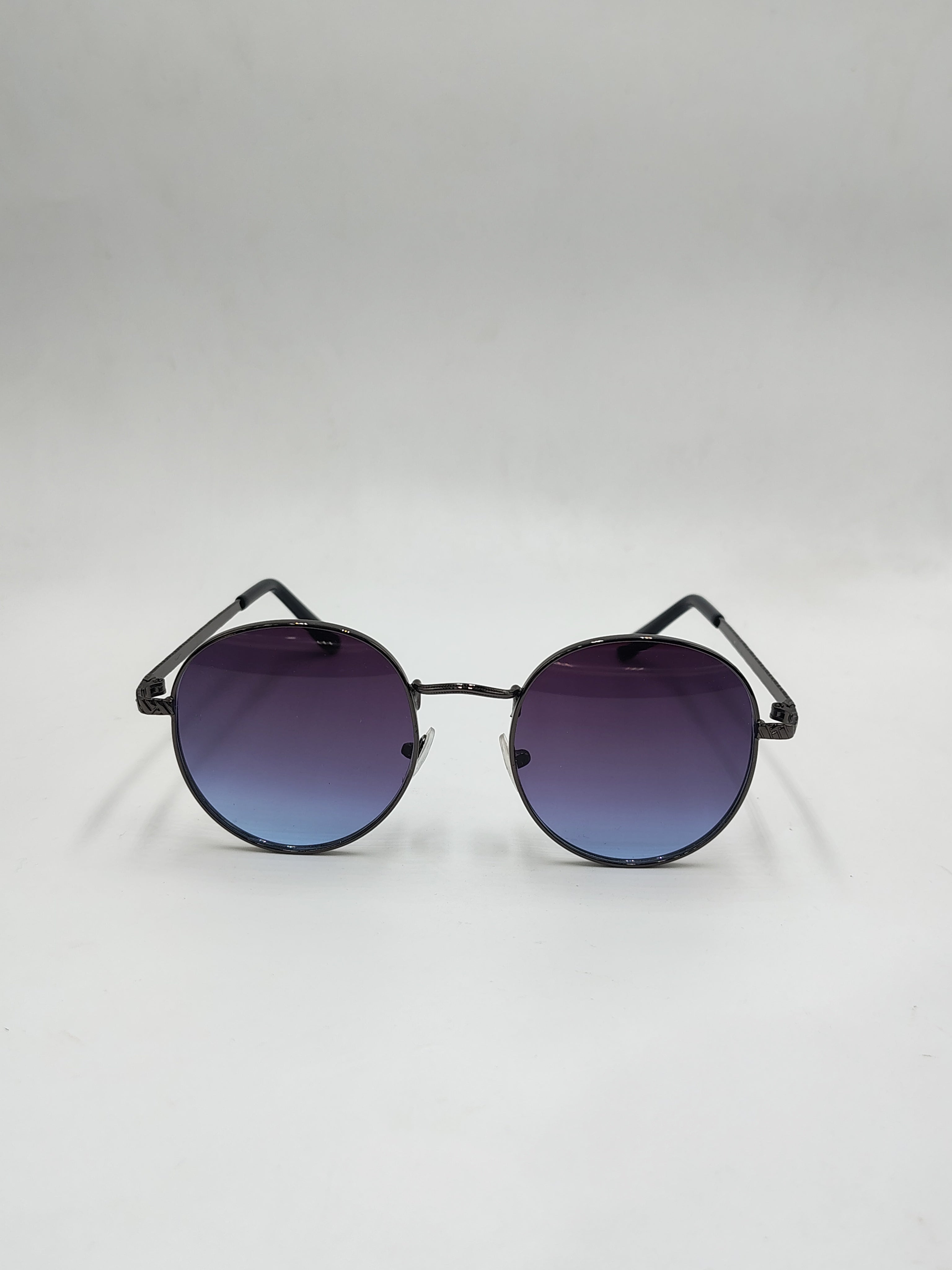 Eyeket Metal Black Sunglasses