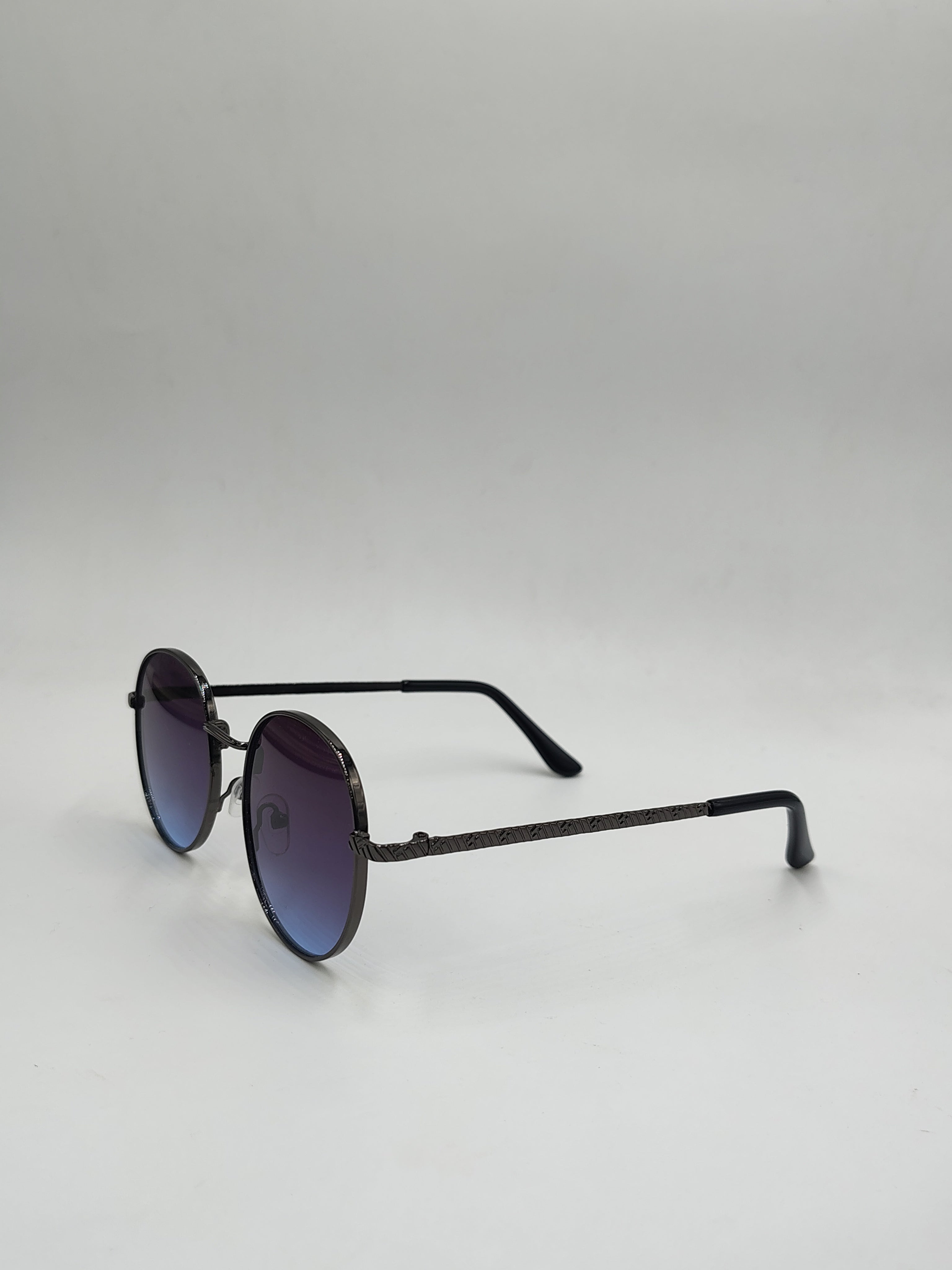Eyeket Metal Black Sunglasses
