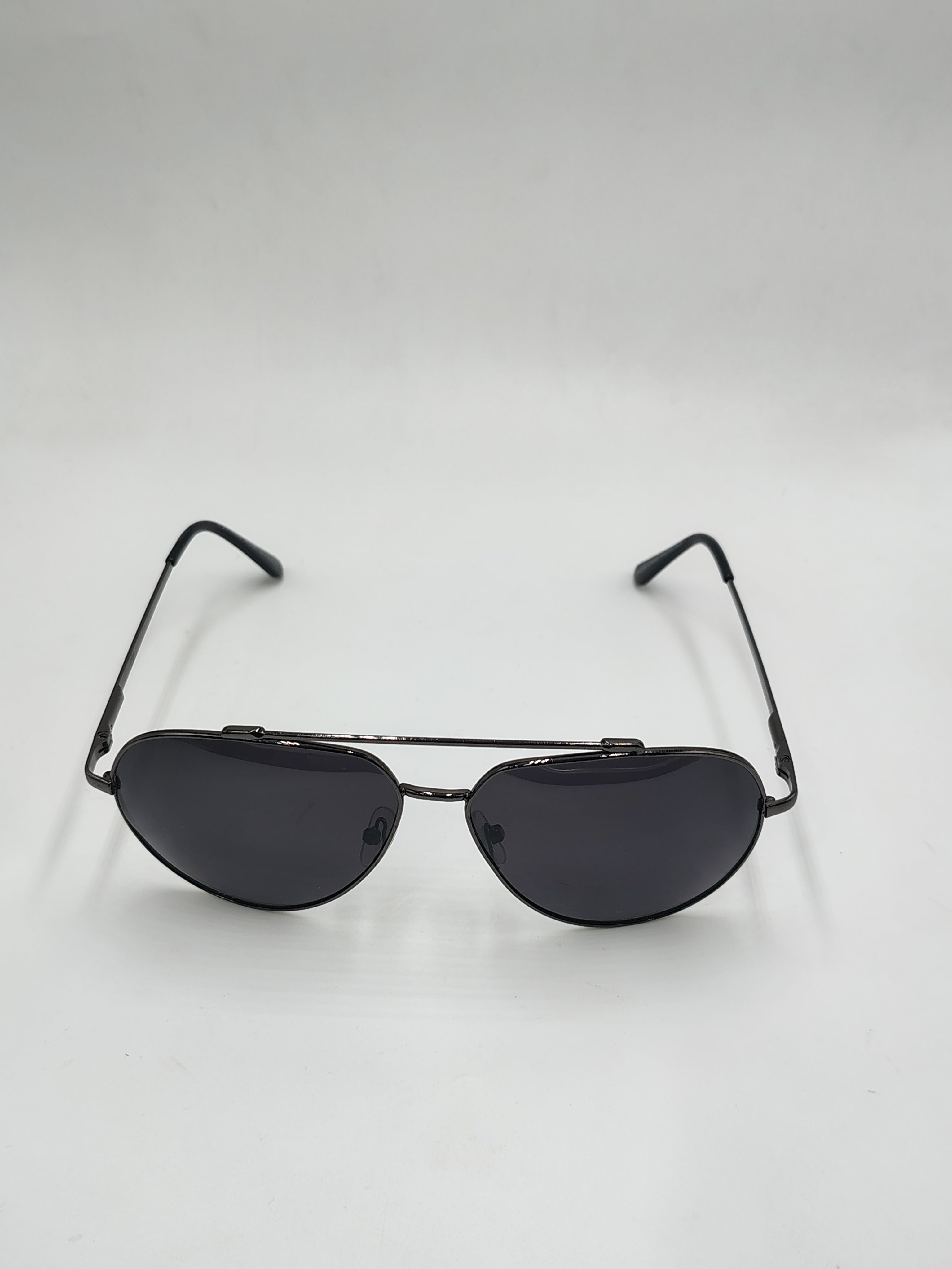 Eyeket Aviator Polarized Black Sunglasses