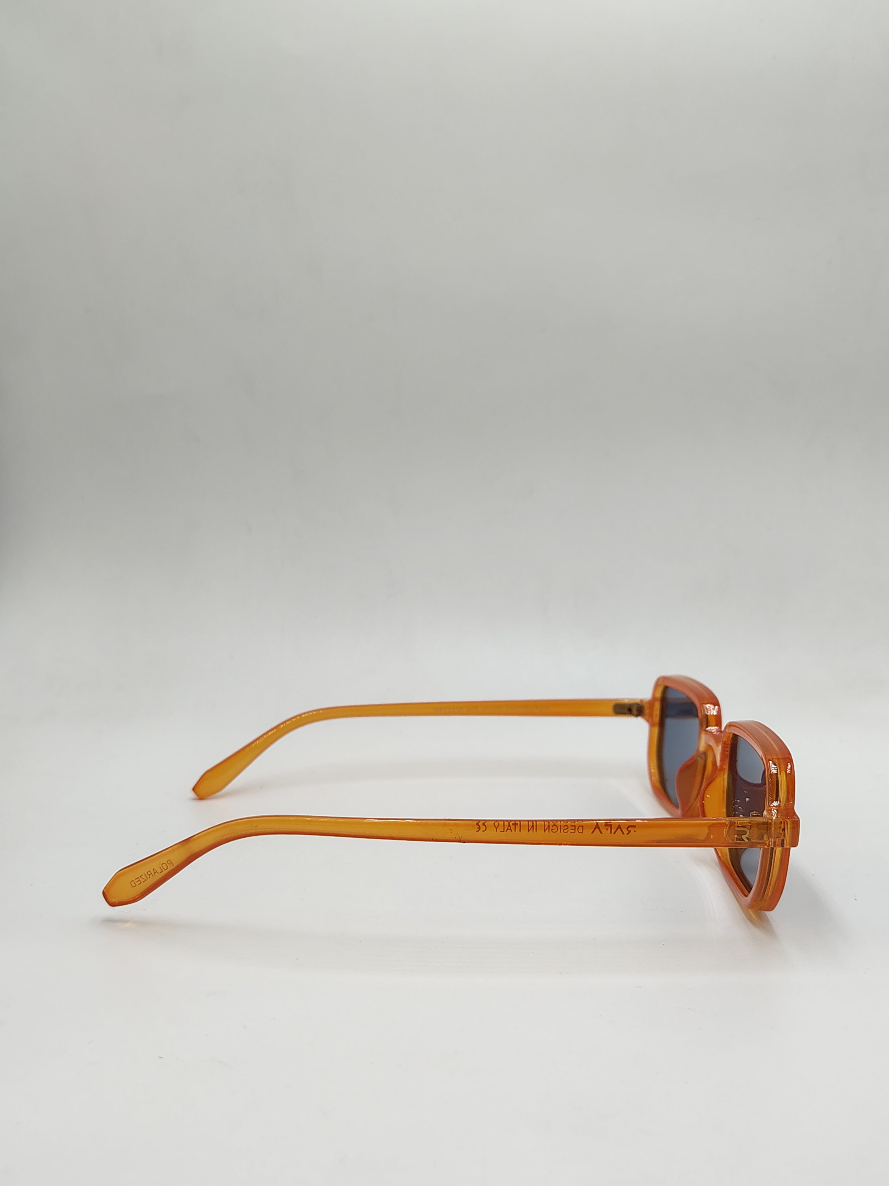 Rafa Polarized Orange Sunglasses
