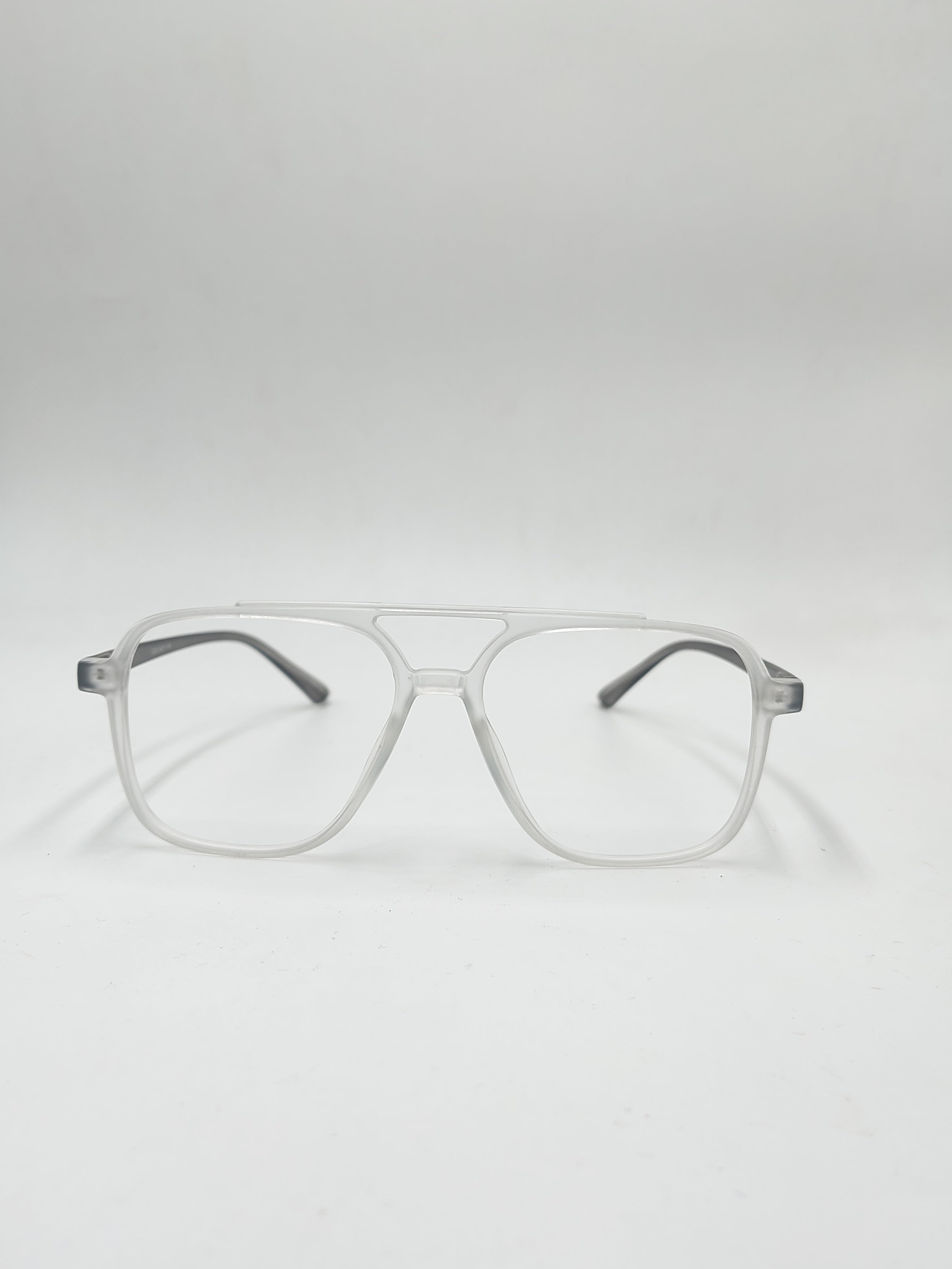 KK Matte White And Gray Frame