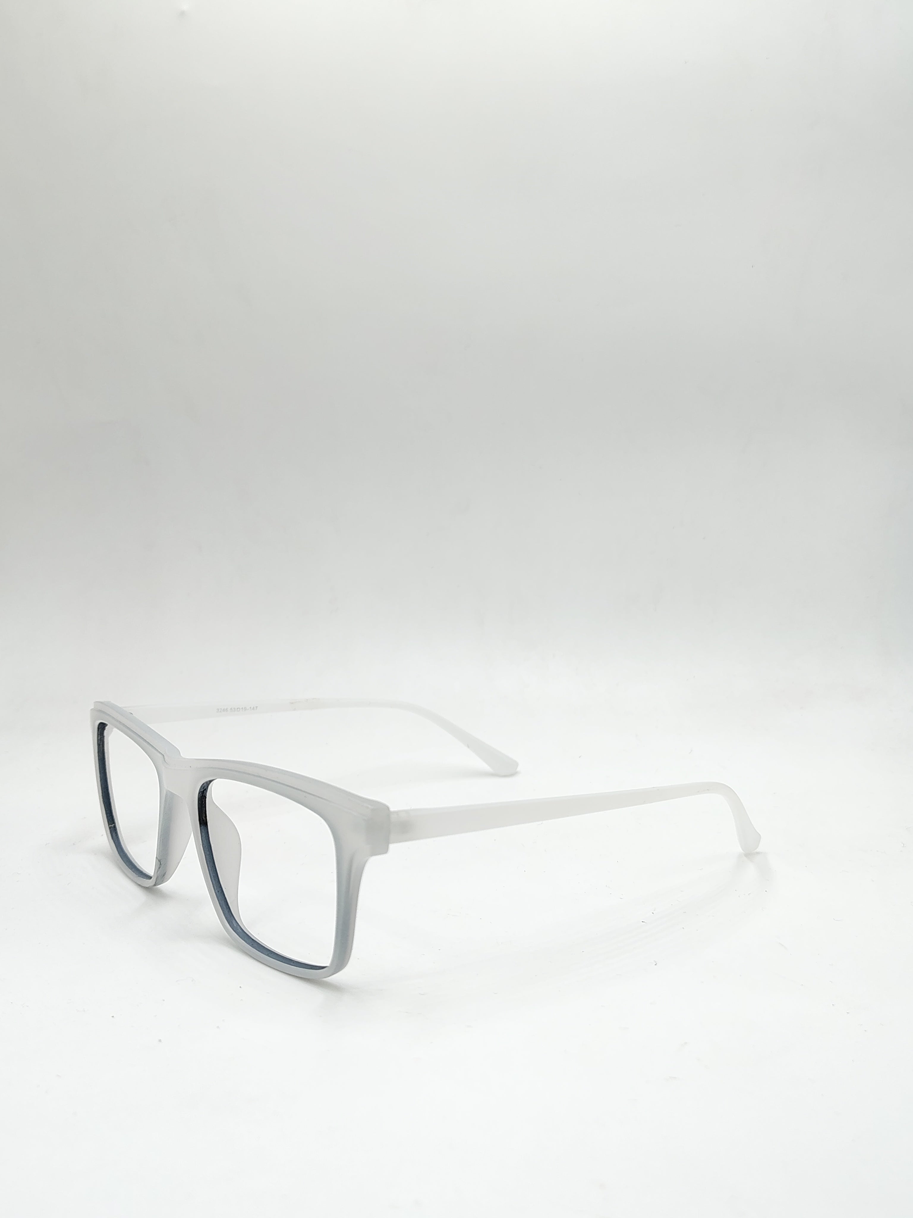 KK Matte White Square Frame