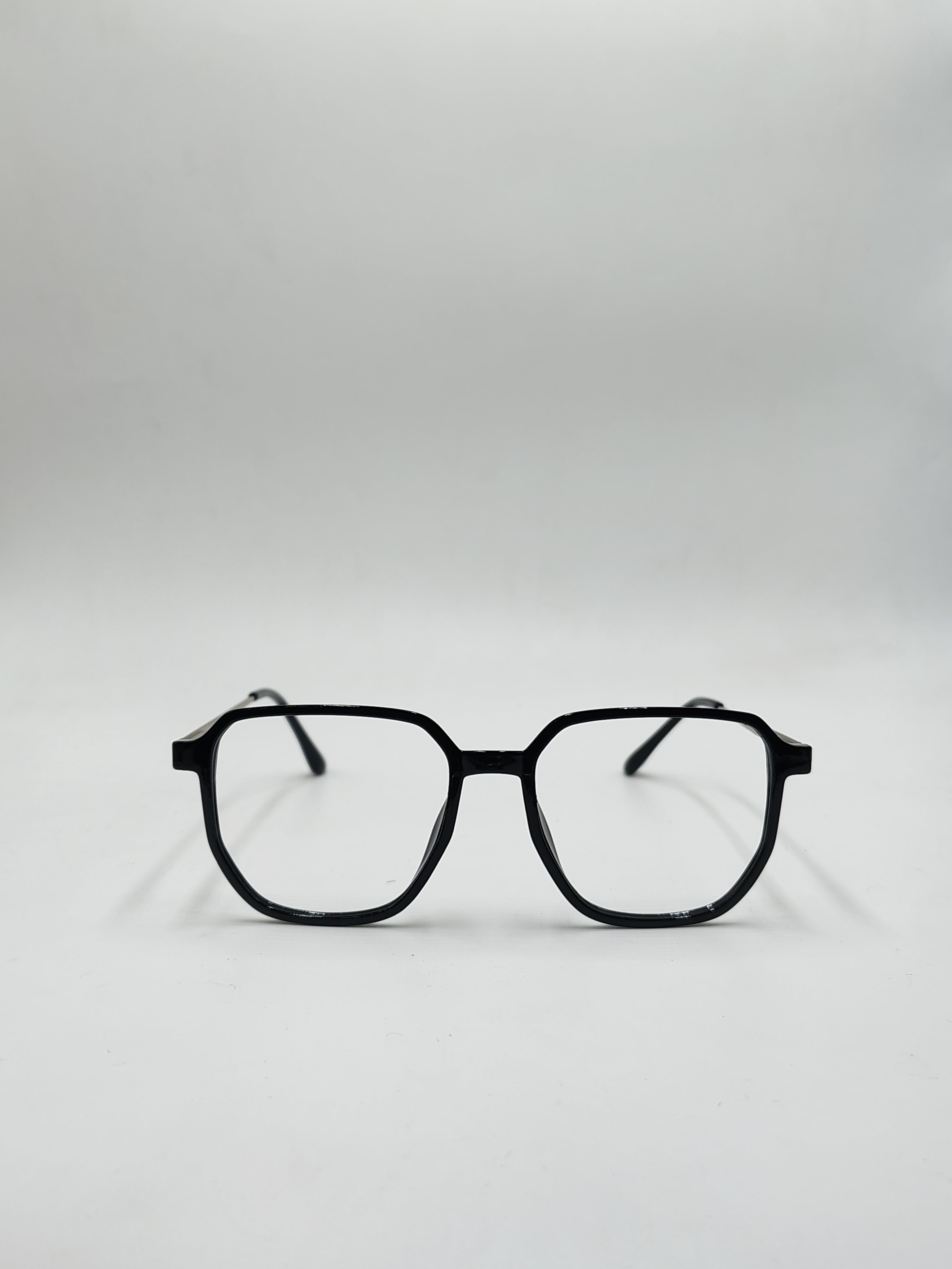 Eyeket Vision Plus Gloss Black And Silver Frame
