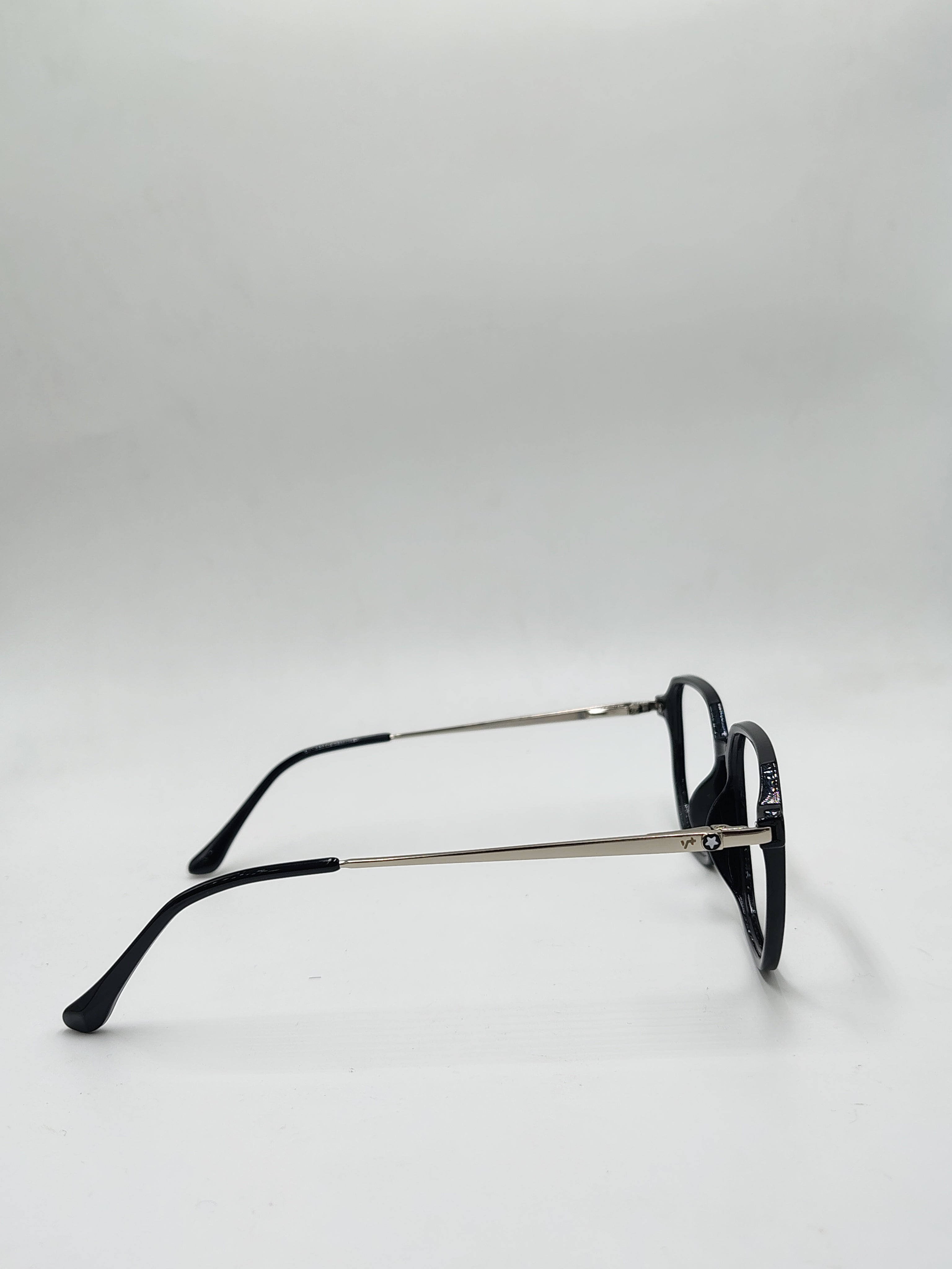 Eyeket Vision Plus Gloss Black And Silver Frame