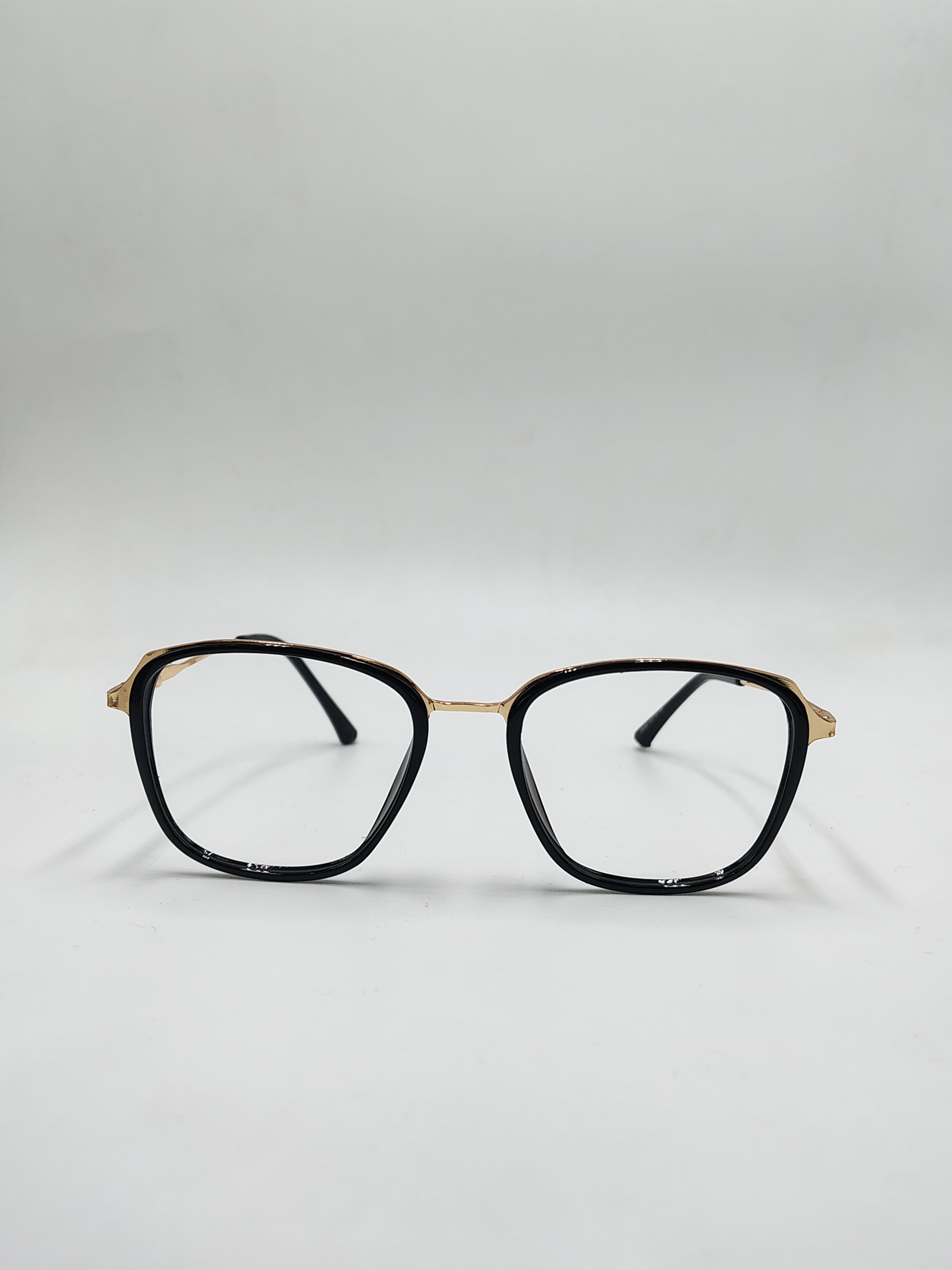 Eyeket OG Black And Golden Metal Frame
