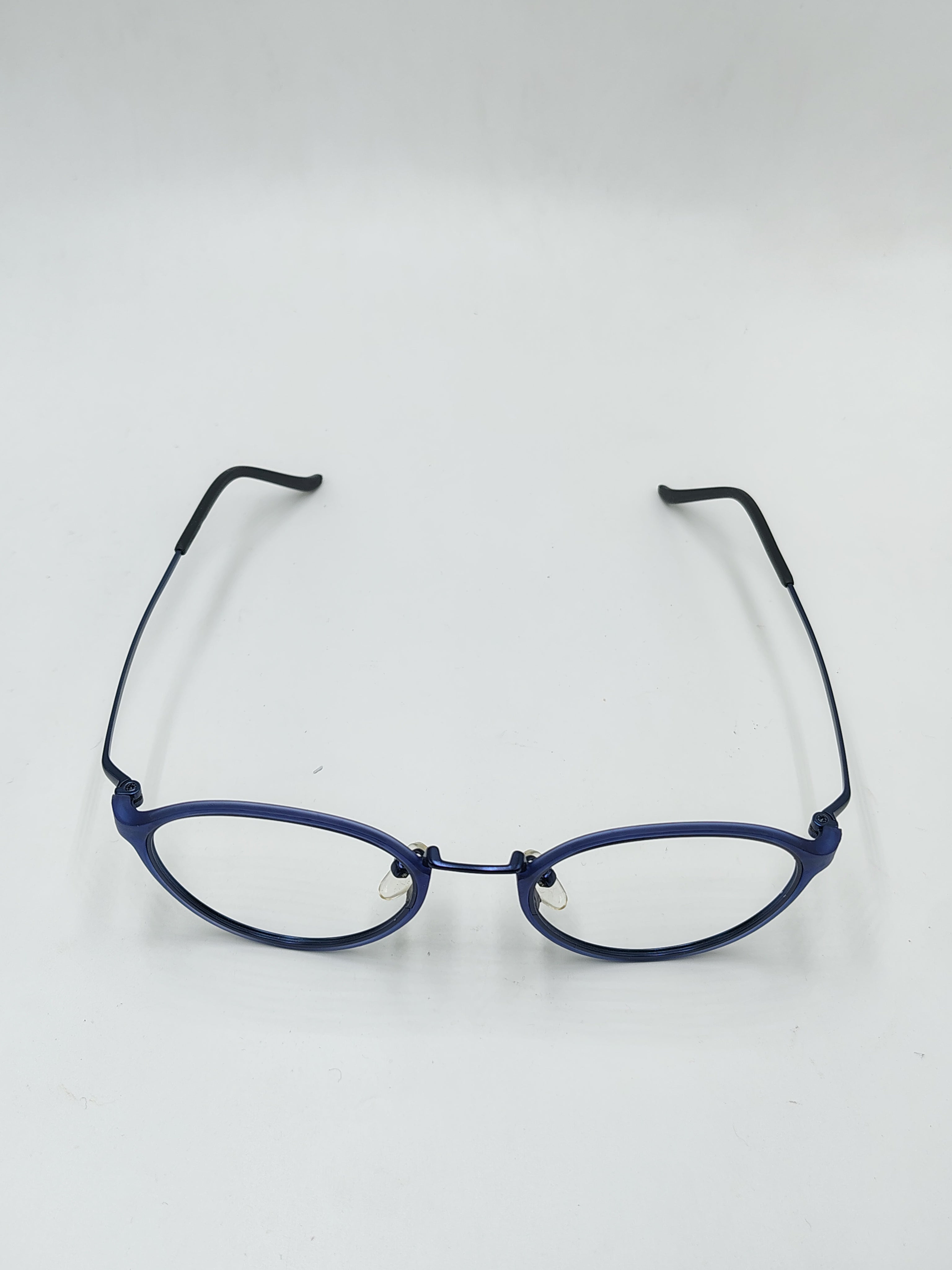 Eyeket Tomhan's Matte Blue And Black Frame